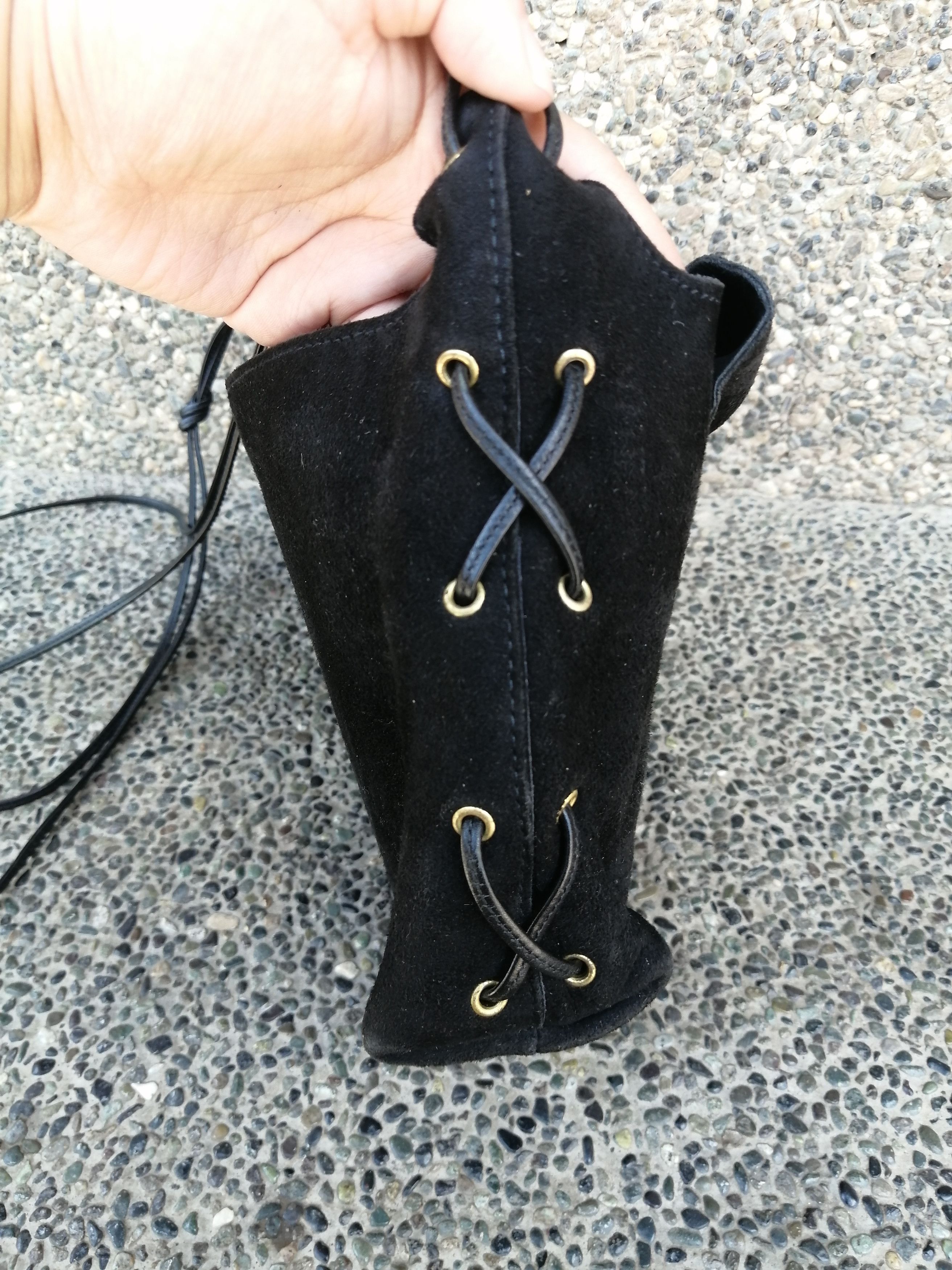 Gucci Suede Heart Shoulder Bag Size ONE SIZE - 7 Thumbnail