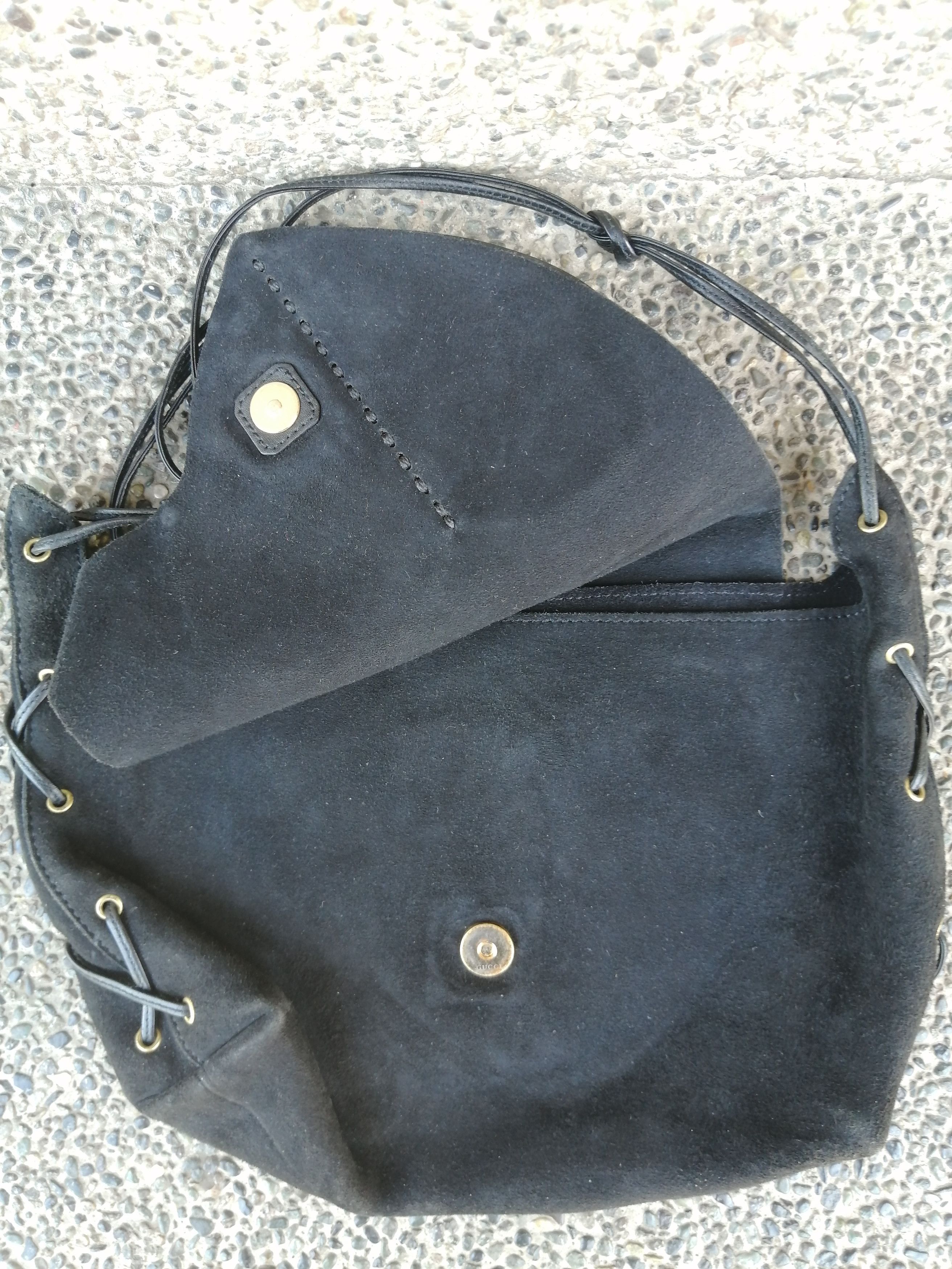 Gucci Suede Heart Shoulder Bag Size ONE SIZE - 4 Thumbnail