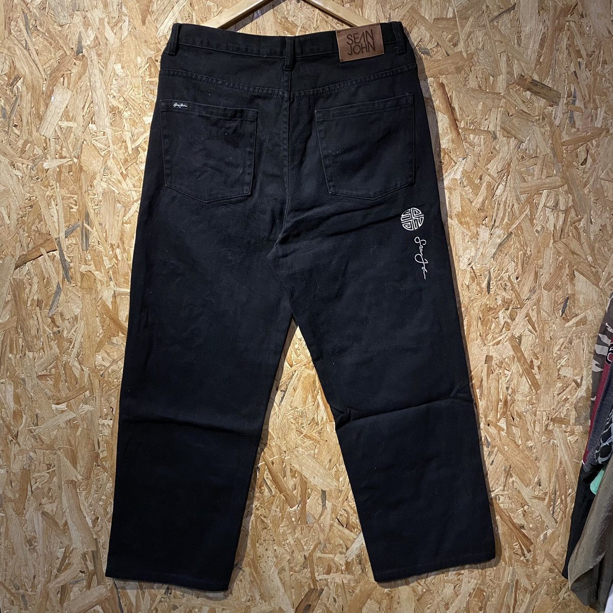 Sean John RARE‼️Sean John Karakuri Sukajan Embroidery Denim Jeans Size US 34 / EU 50 - 2 Thumbnail