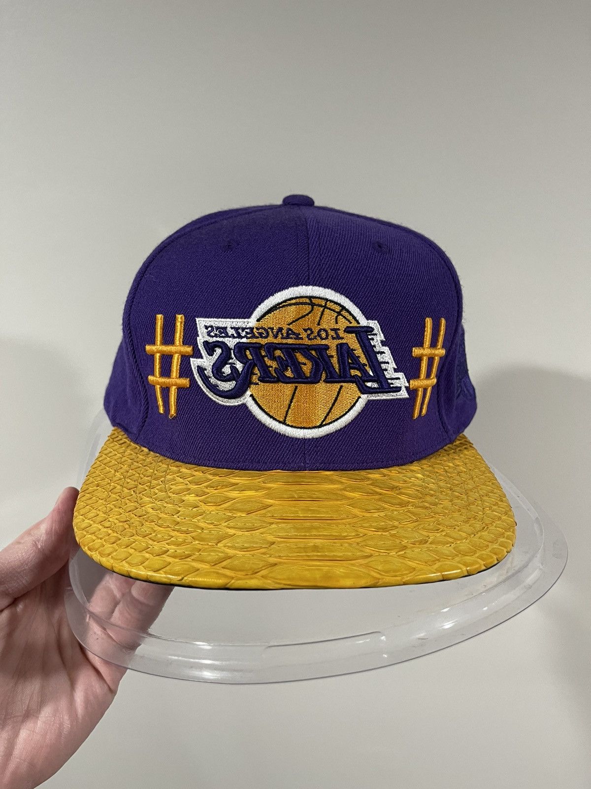 Been Trill Just Don x Been Trill x M&N NBA Los Angeles Lakers Hat Size ONE SIZE - 10 Thumbnail