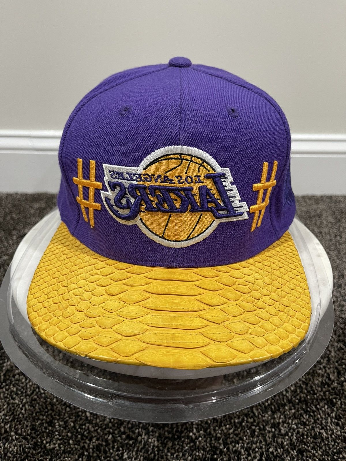 image of Been Trill X M&n Nba Los Angeles Lakers Hat in Purple, Men's