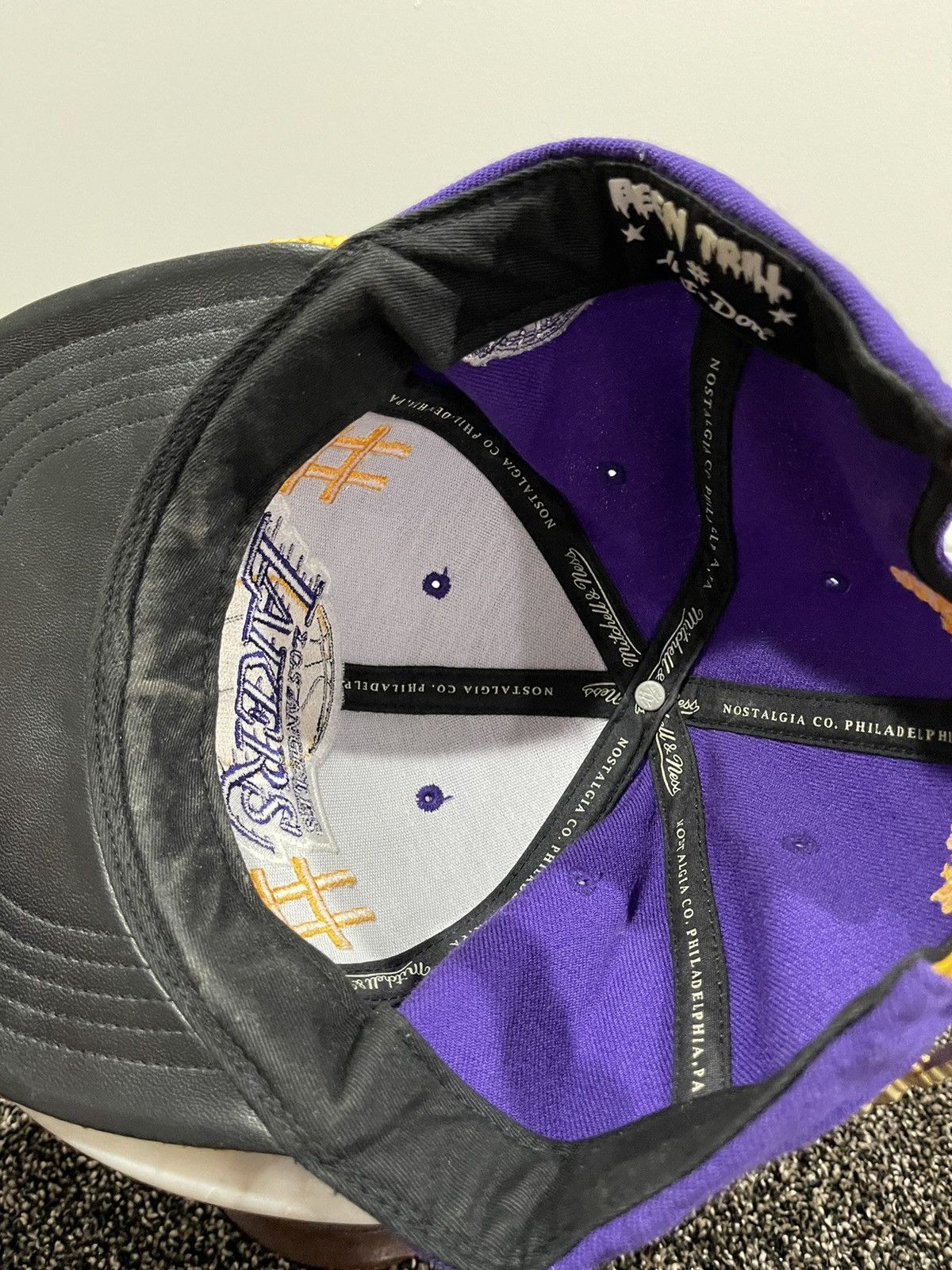Been Trill Just Don x Been Trill x M&N NBA Los Angeles Lakers Hat Size ONE SIZE - 7 Thumbnail