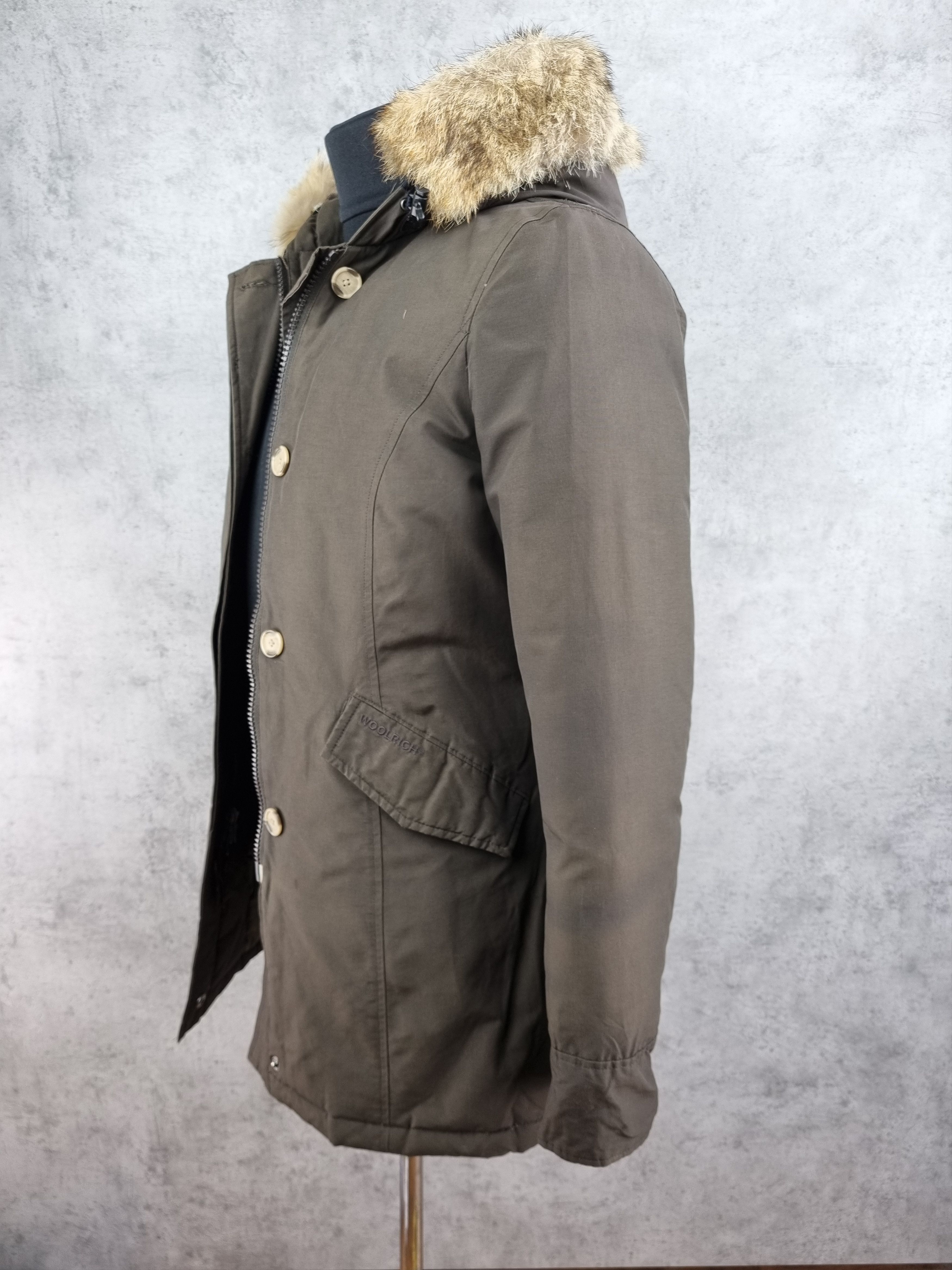 Woolrich Woolen Mills 90s Woolrich Down Hooded Parka Coat Arctic Size M / US 6-8 / IT 42-44 - 1 Thumbnail