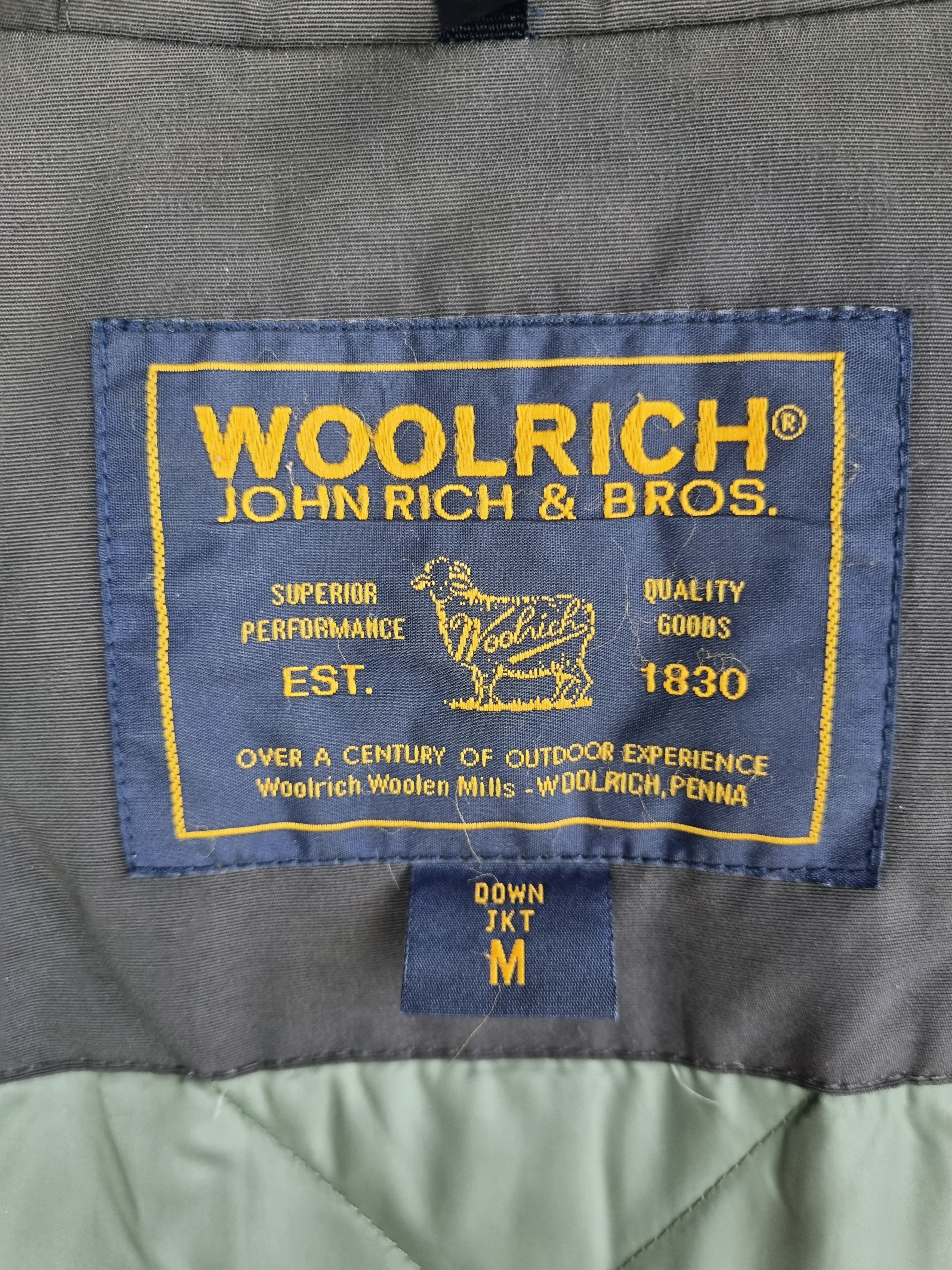 Woolrich Woolen Mills 90s Woolrich Down Hooded Parka Coat Arctic Size M / US 6-8 / IT 42-44 - 8 Thumbnail