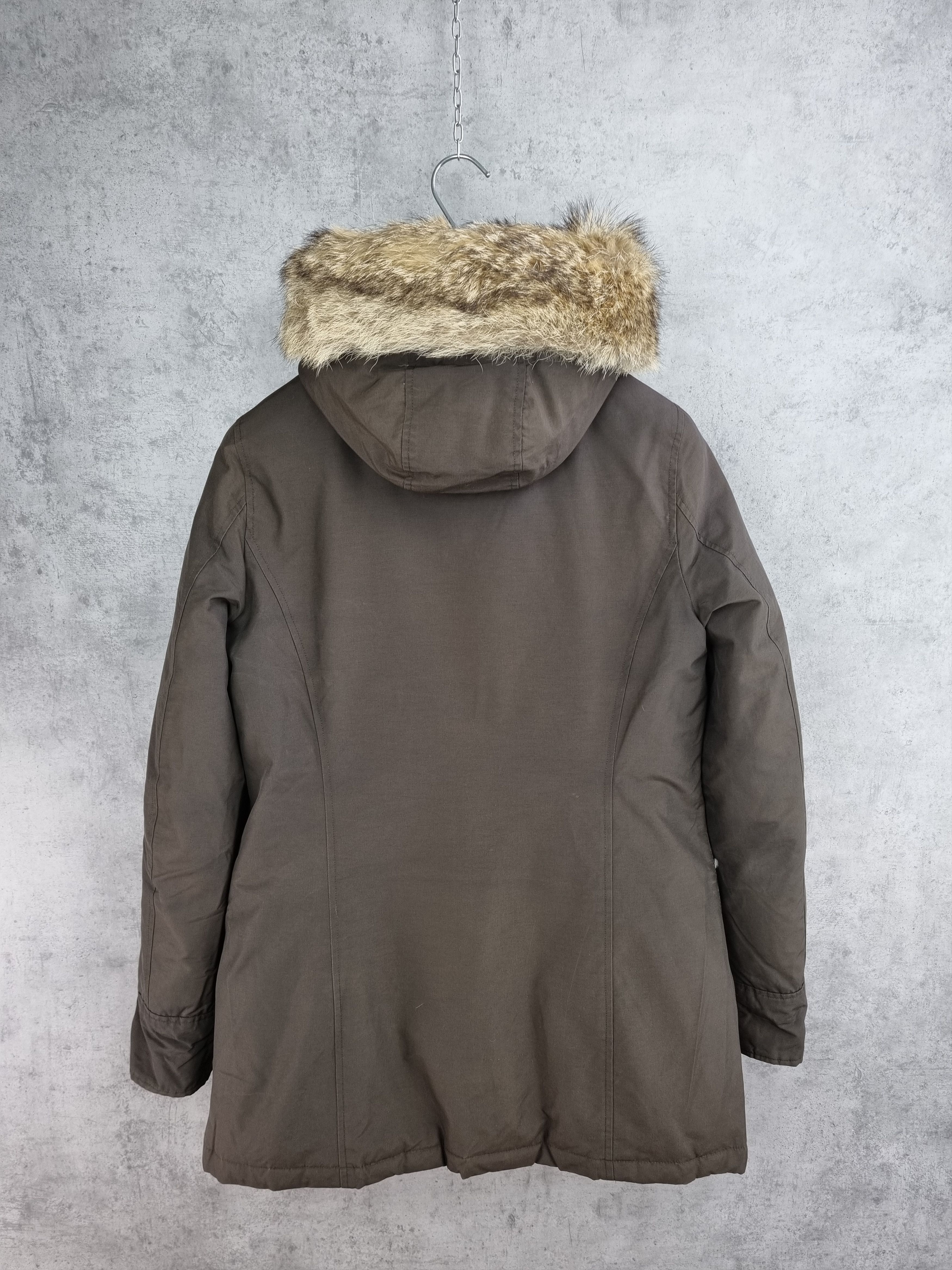 Woolrich Woolen Mills 90s Woolrich Down Hooded Parka Coat Arctic Size M / US 6-8 / IT 42-44 - 3 Thumbnail