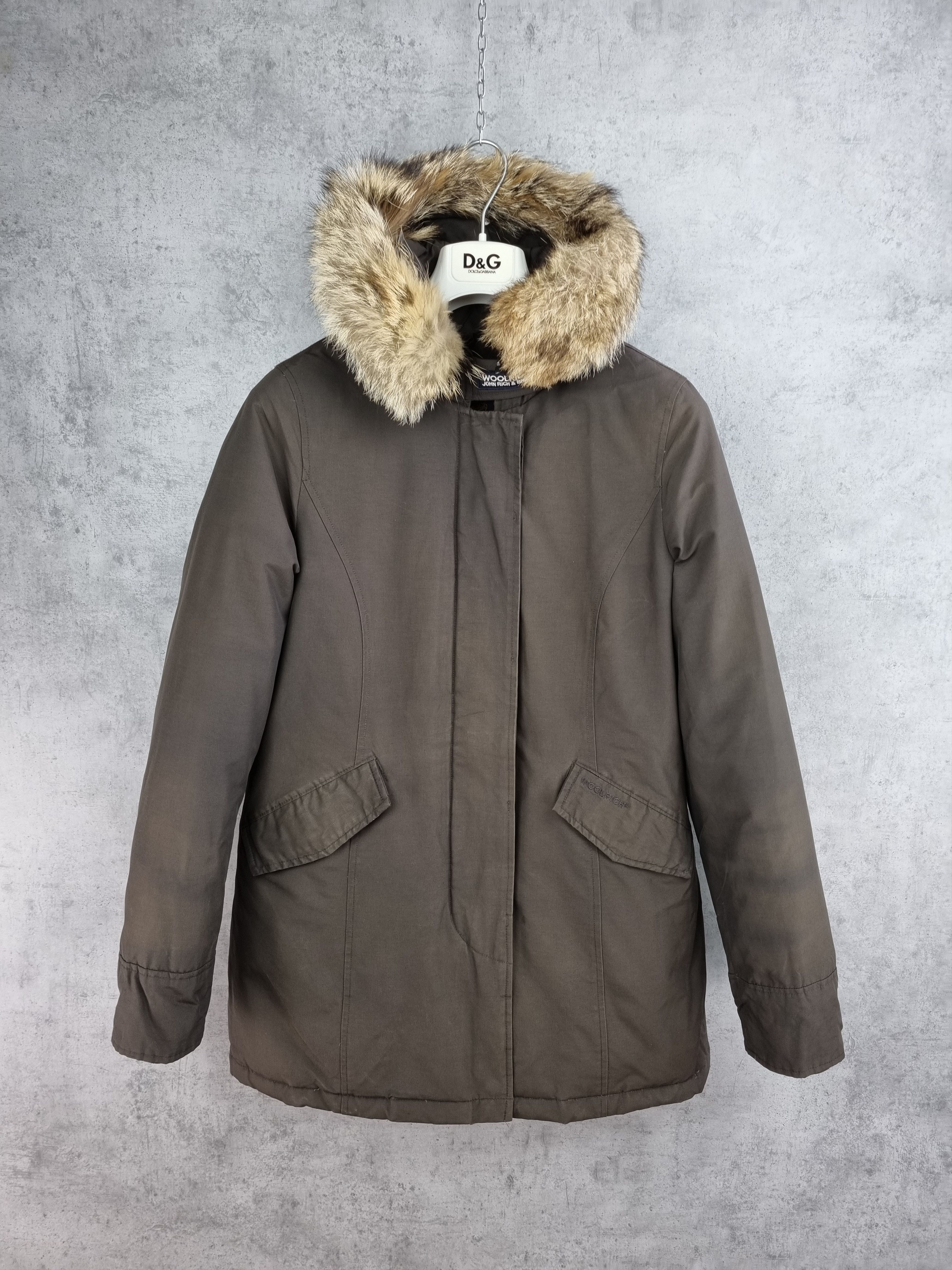Woolrich Woolen Mills 90s Woolrich Down Hooded Parka Coat Arctic Size M / US 6-8 / IT 42-44 - 2 Thumbnail