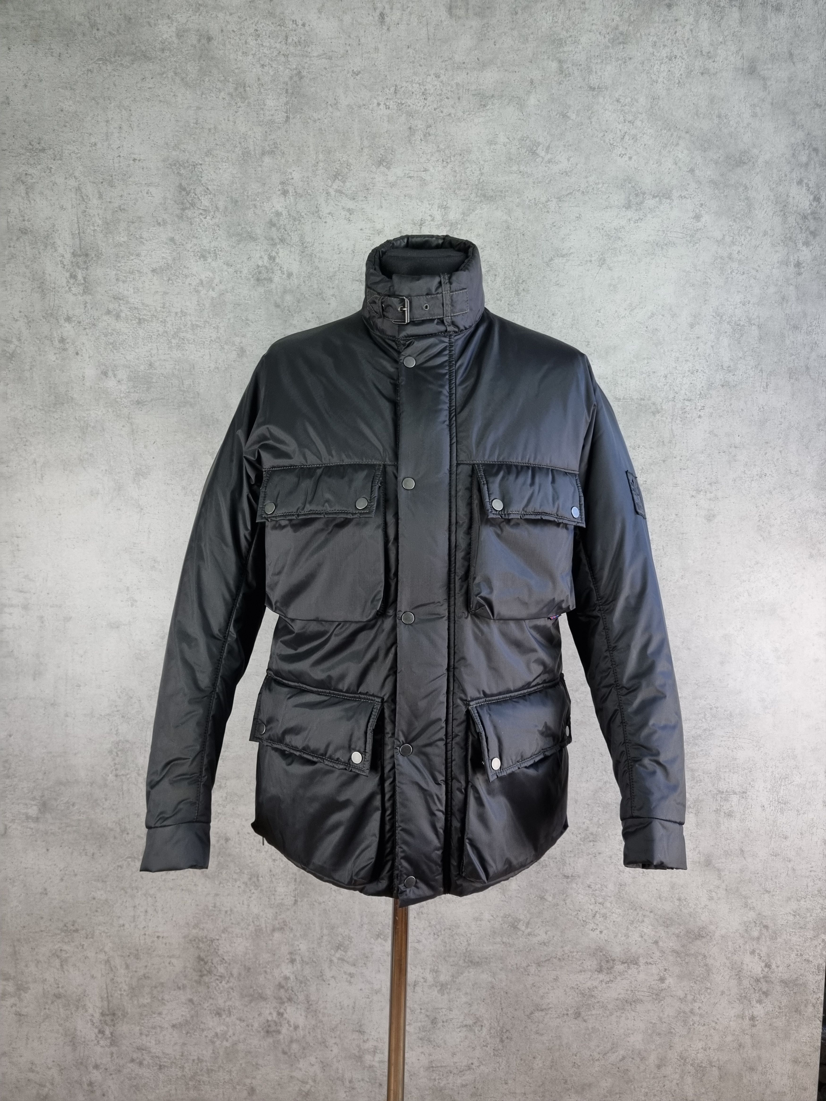 Belstaff × Vintage 90s Rare BELSTAFF Insulated Multi pockets Parka Jacket Size US M / EU 48-50 / 2 - 2 Thumbnail