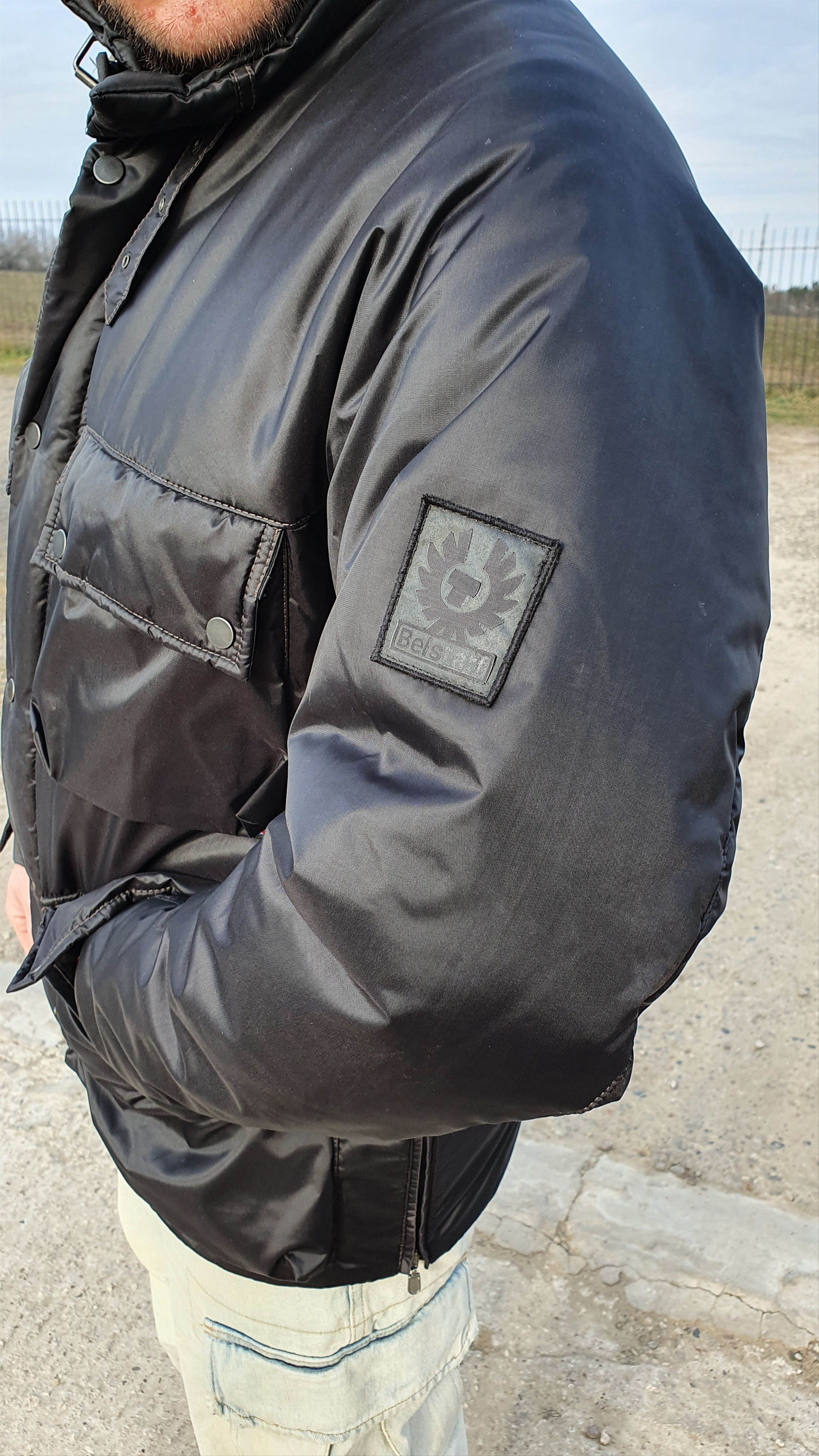 Belstaff × Vintage 90s Rare BELSTAFF Insulated Multi pockets Parka Jacket Size US M / EU 48-50 / 2 - 9 Thumbnail