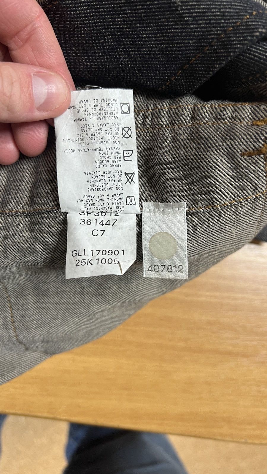 Stone Island STONE ISLAND Denim Distressed Trucker Jacket Size US S / EU 44-46 / 1 - 14 Thumbnail