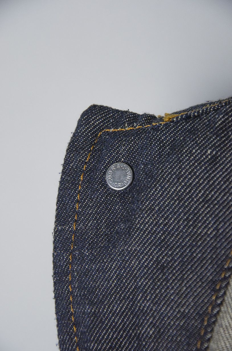Stone Island STONE ISLAND Denim Distressed Trucker Jacket Size US S / EU 44-46 / 1 - 10 Thumbnail