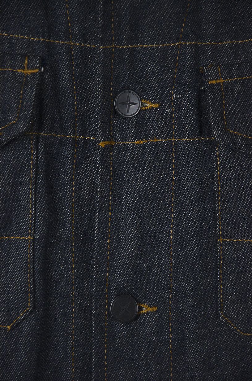 Stone Island STONE ISLAND Denim Distressed Trucker Jacket Size US S / EU 44-46 / 1 - 9 Thumbnail