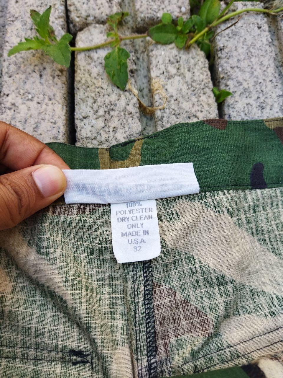 Vintage Vintage Nine Deep Zipper Camo Tactical Pants Size US 32 / EU 48 - 6 Thumbnail