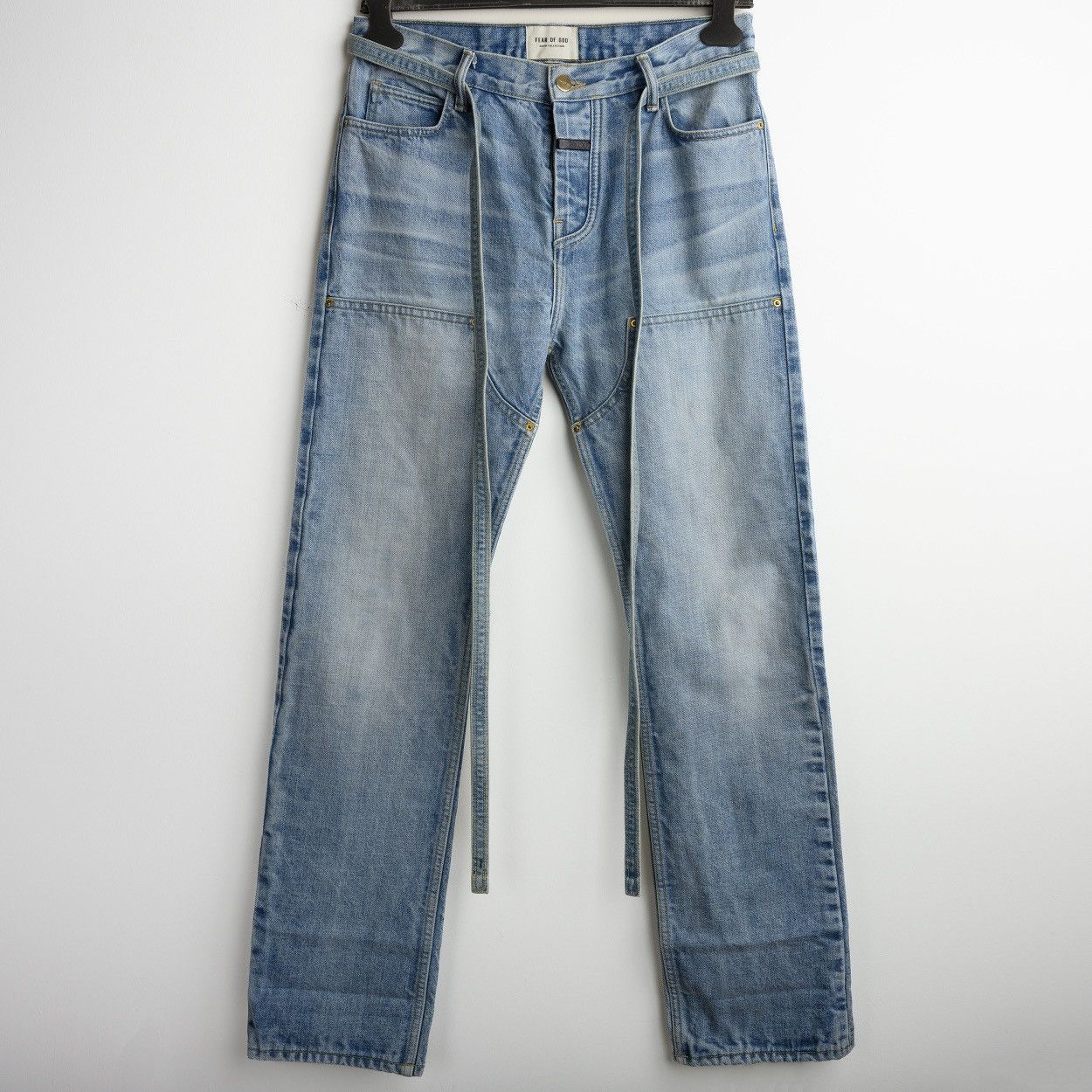 image of Fear Of God Demin Jeans Size 30 in Blue, Men's