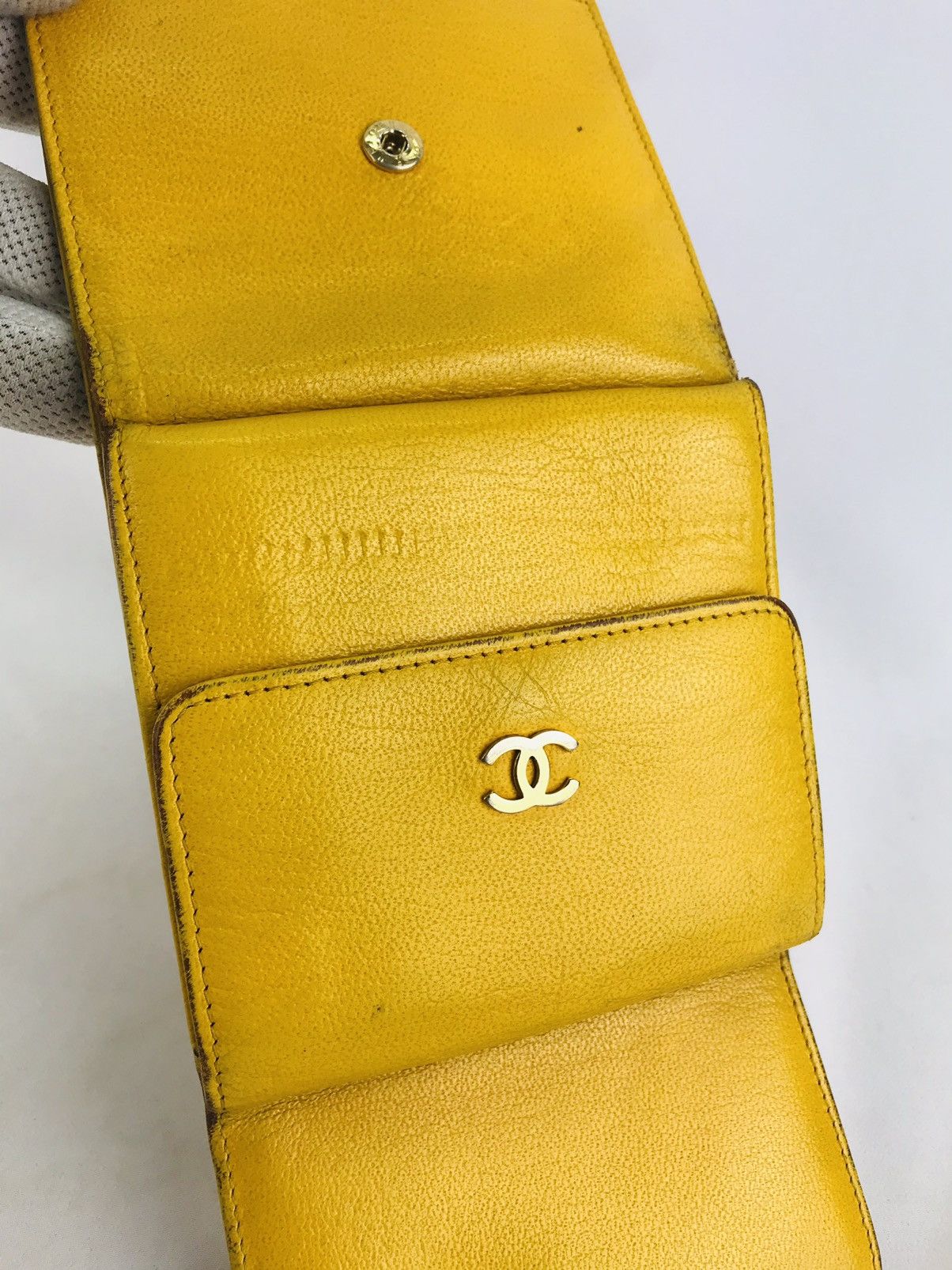 Chanel Authentic Chanel 3fold Wallet leather Size ONE SIZE - 12 Thumbnail