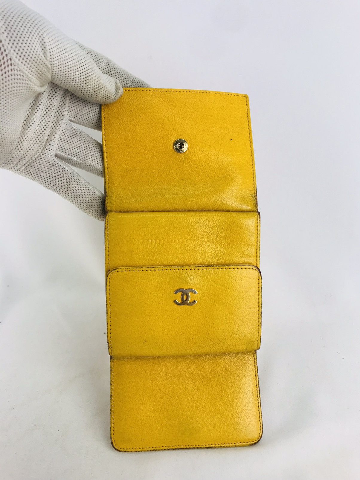 Chanel Authentic Chanel 3fold Wallet leather Size ONE SIZE - 11 Thumbnail