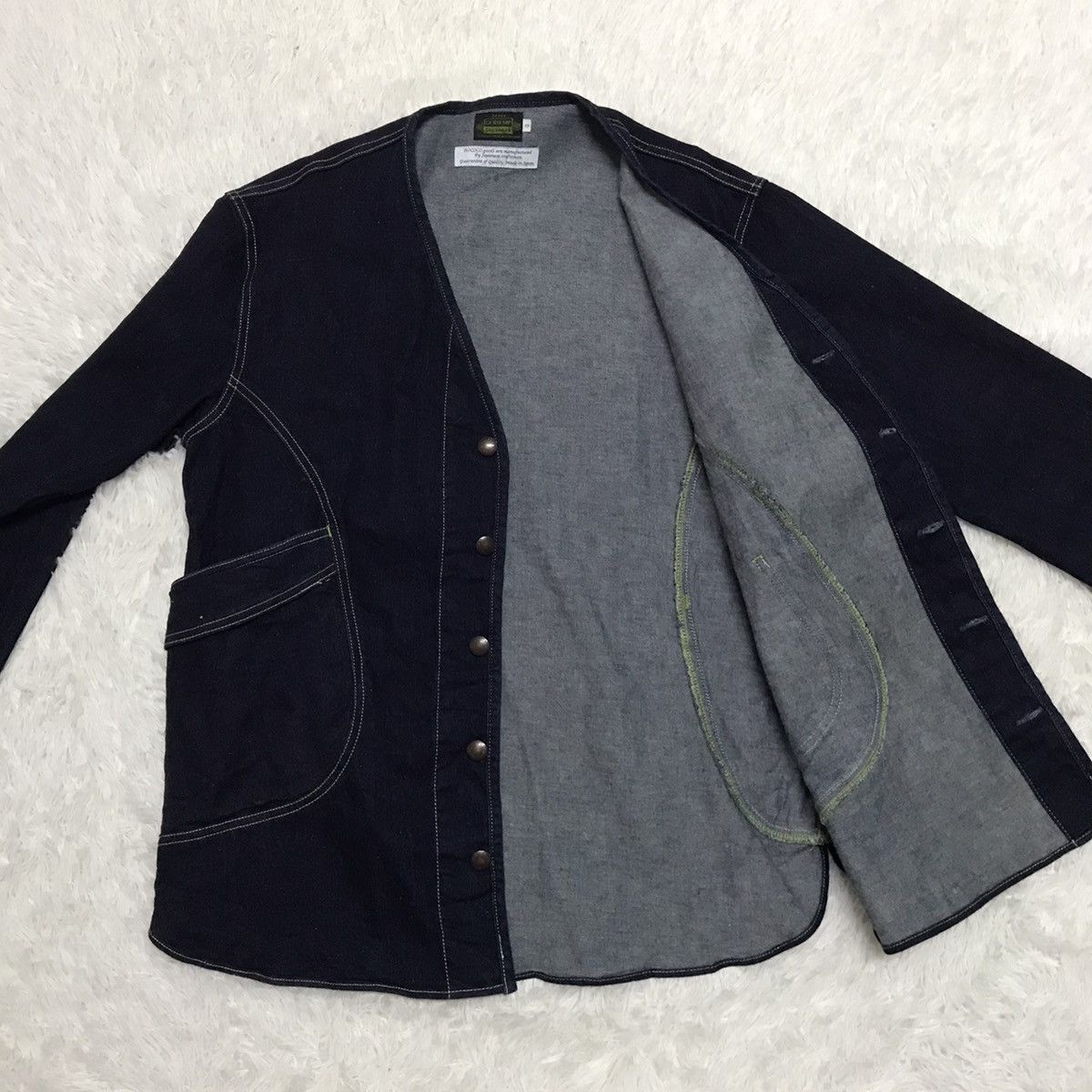 Japanese Brand Gohemp Dailywear Rococo Japan Cardigan Like Jacket Size US M / EU 48-50 / 2 - 14 Thumbnail