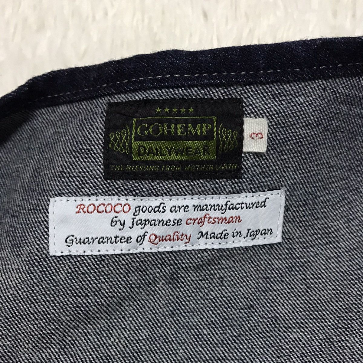 Japanese Brand Gohemp Dailywear Rococo Japan Cardigan Like Jacket Size US M / EU 48-50 / 2 - 16 Thumbnail
