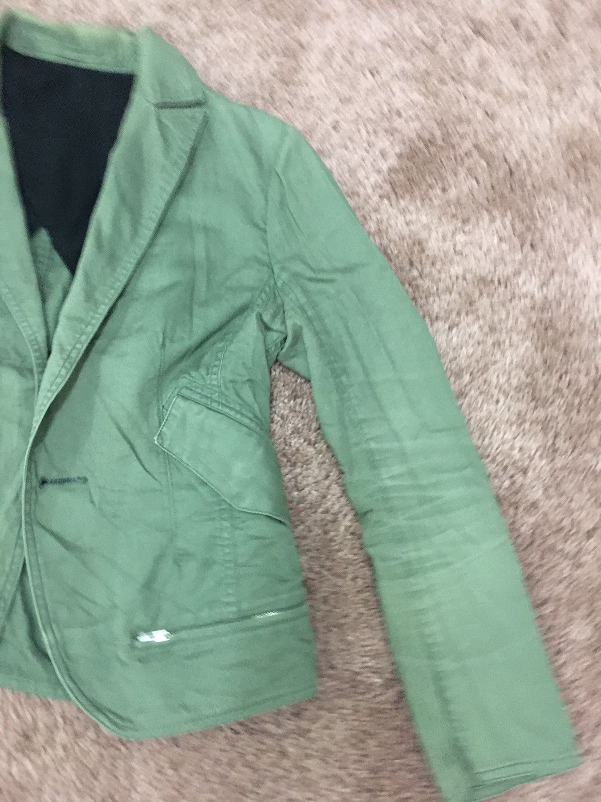 CABANE de ZUCCa green cotton outwear Size US M / EU 48-50 / 2 - 2 Thumbnail