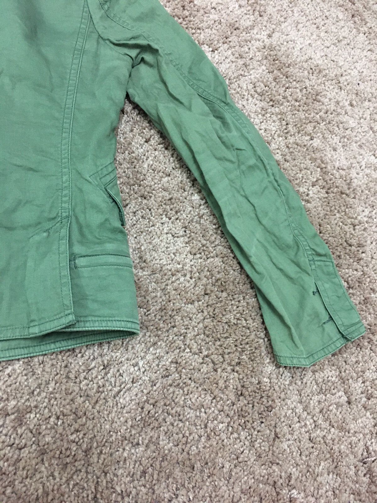 CABANE de ZUCCa green cotton outwear Size US M / EU 48-50 / 2 - 10 Thumbnail