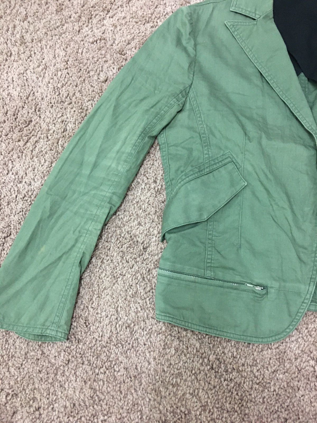 CABANE de ZUCCa green cotton outwear Size US M / EU 48-50 / 2 - 3 Thumbnail