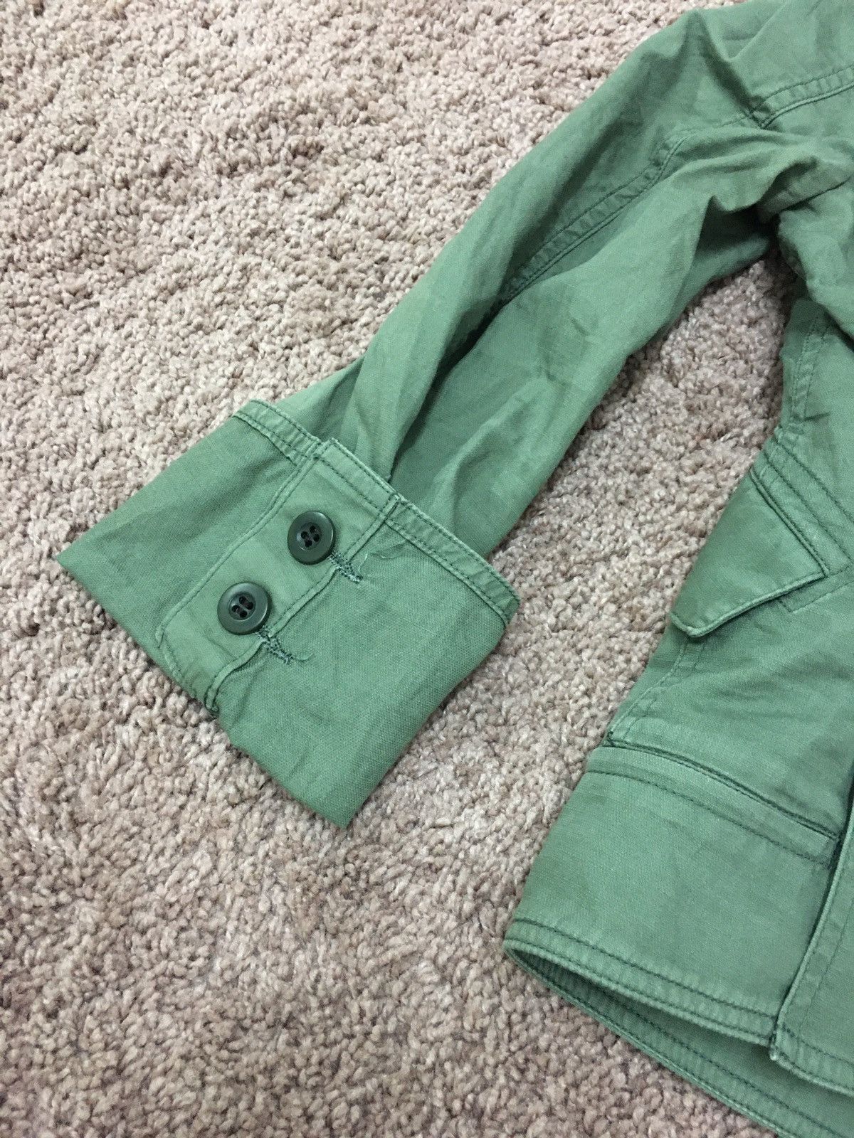 CABANE de ZUCCa green cotton outwear Size US M / EU 48-50 / 2 - 9 Thumbnail