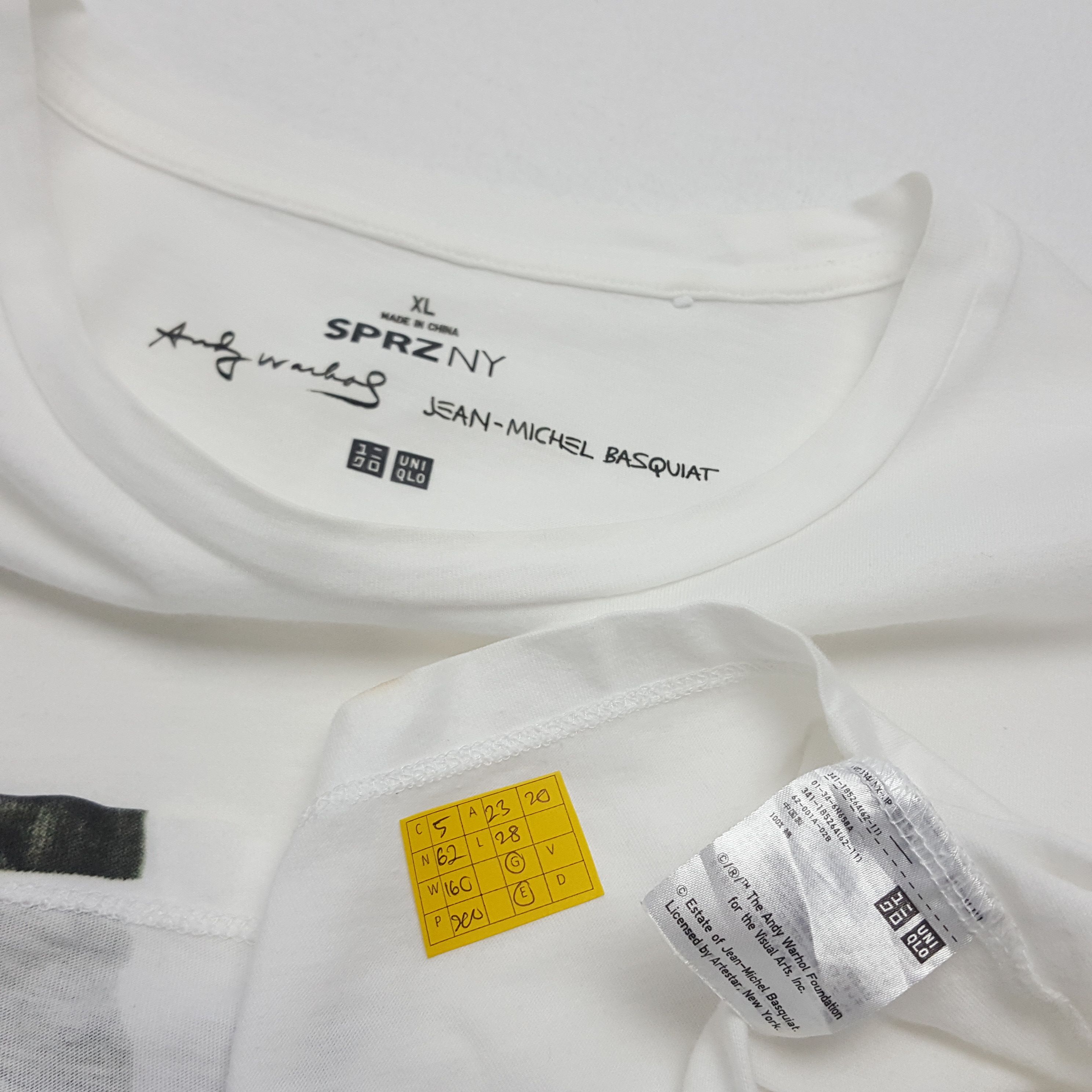 Japanese Brand × Jean-Michel Basquiat × Vintage Vintage JEANS MICHEL BASQUIAT Photo Print t-shirt Size US XL / EU 56 / 4 - 2 Thumbnail