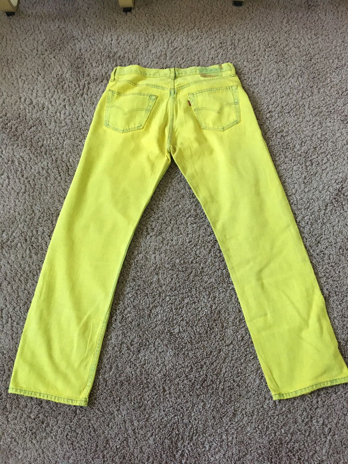Levi's vintage yellow dyed jeans Size US 34 / EU 50 - 4 Thumbnail