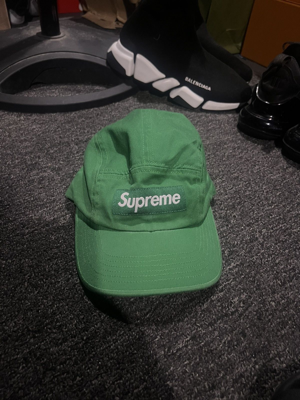 Supreme Washed Chino Camp Hat