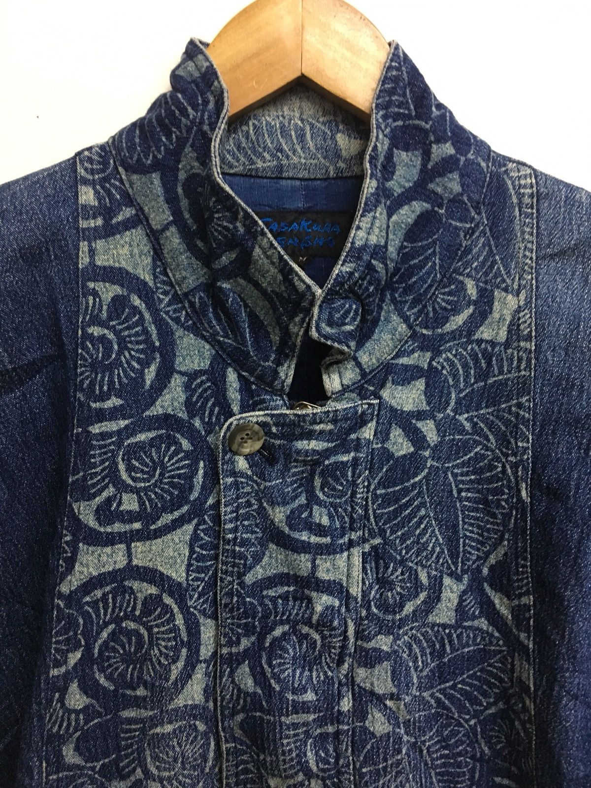 Indigo indigo denim jacket Size US M / EU 48-50 / 2 - 2 Thumbnail
