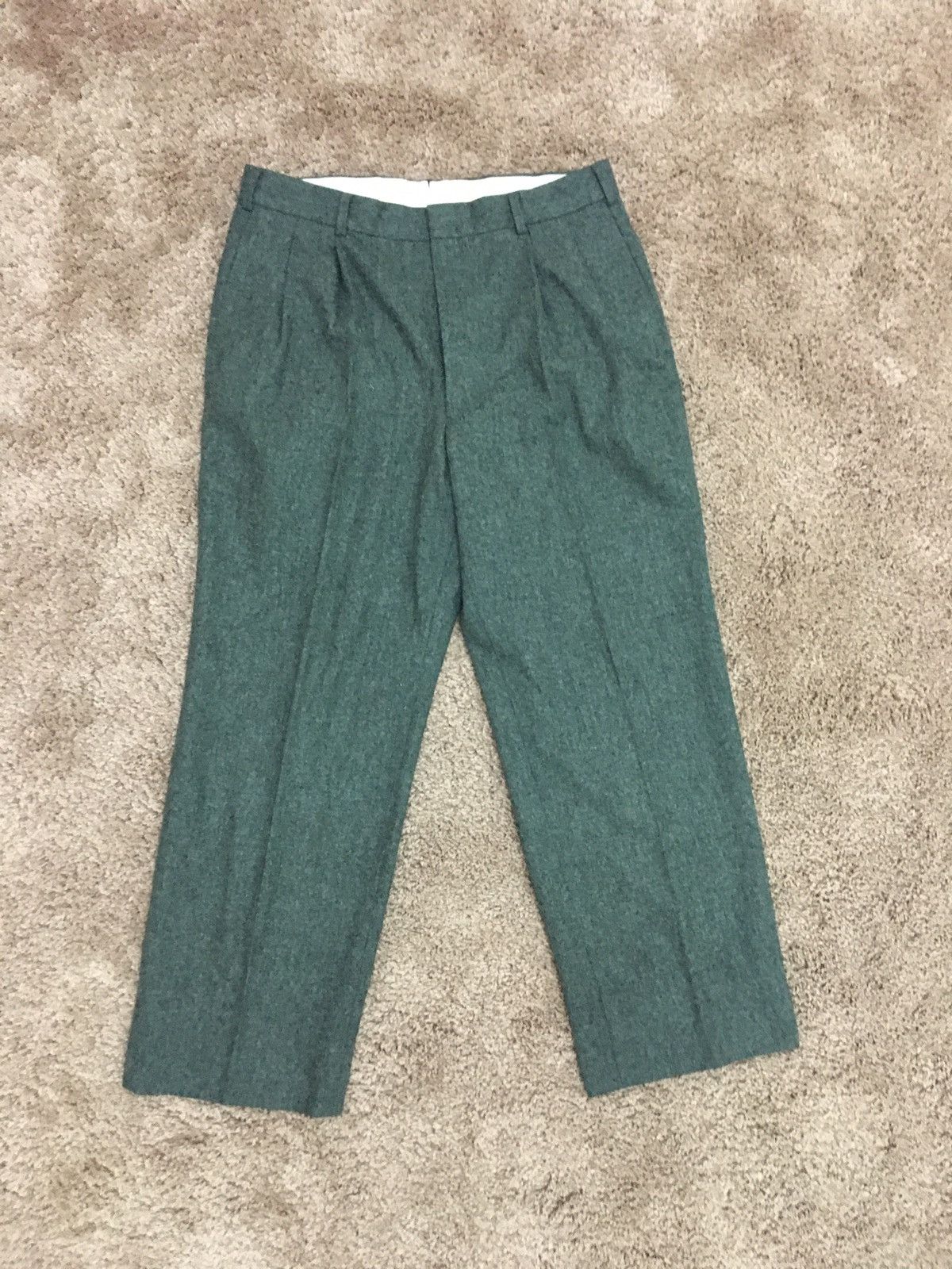 Vintage gray wool pant Size US 32 / EU 48 - 2 Thumbnail