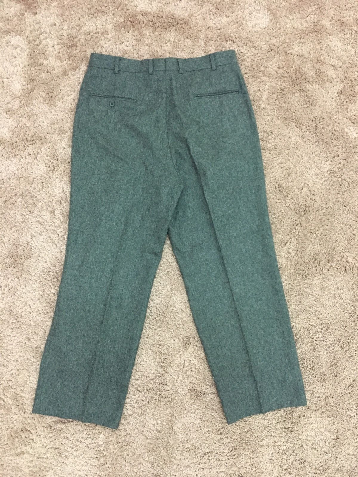 Vintage gray wool pant Size US 32 / EU 48 - 1 Thumbnail
