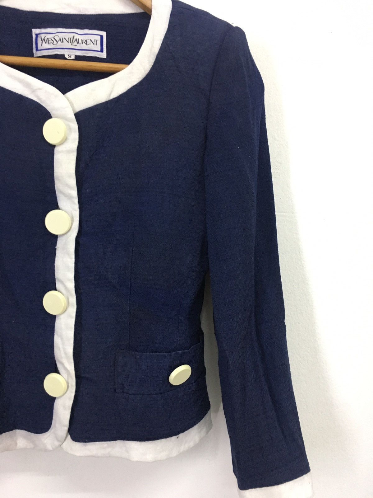 Vintage indigo blue coat Size US S / EU 44-46 / 1 - 3 Thumbnail