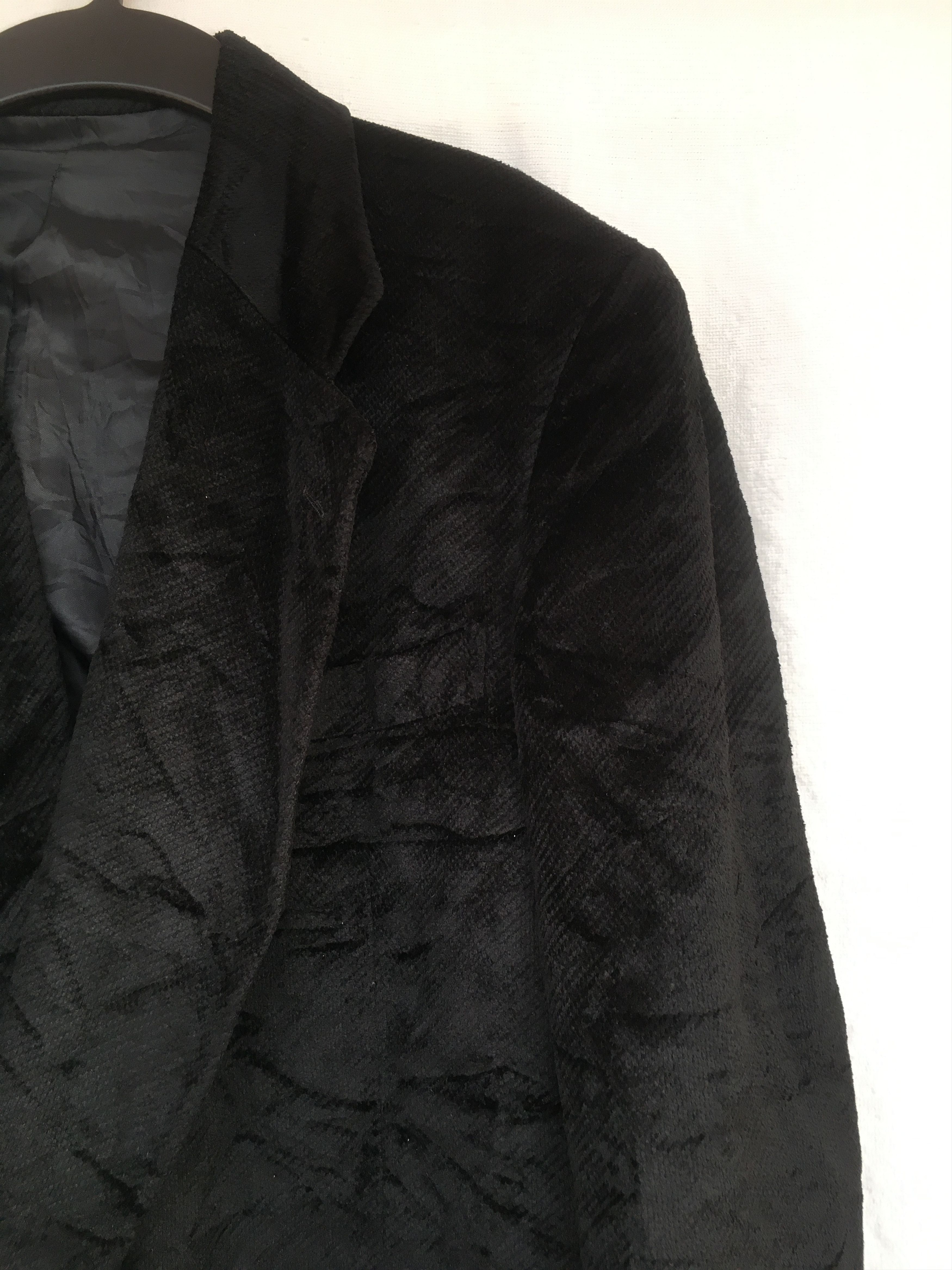 Lanvin black suede cotton Size 44R - 4 Thumbnail