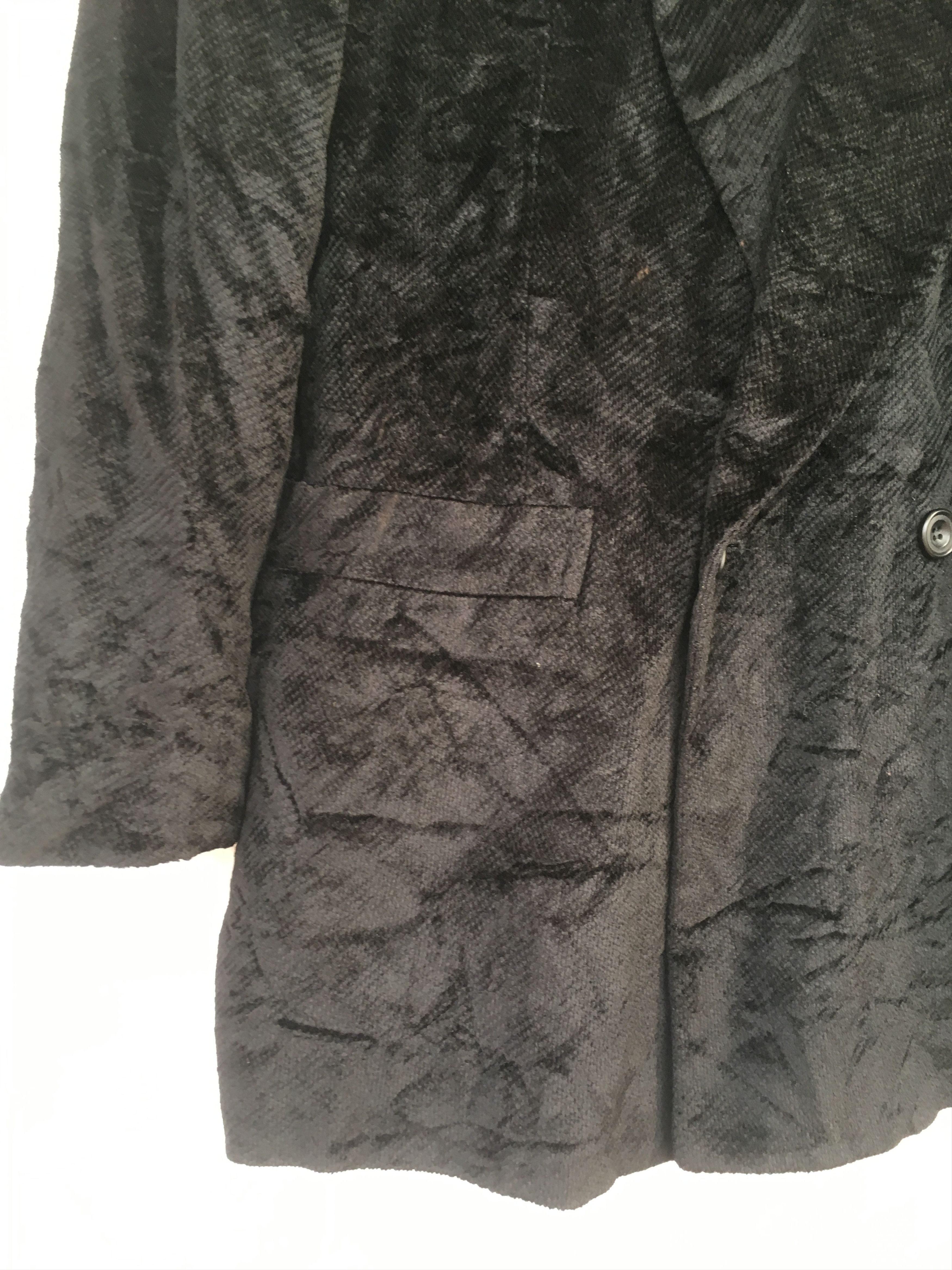 Lanvin black suede cotton Size 44R - 7 Thumbnail