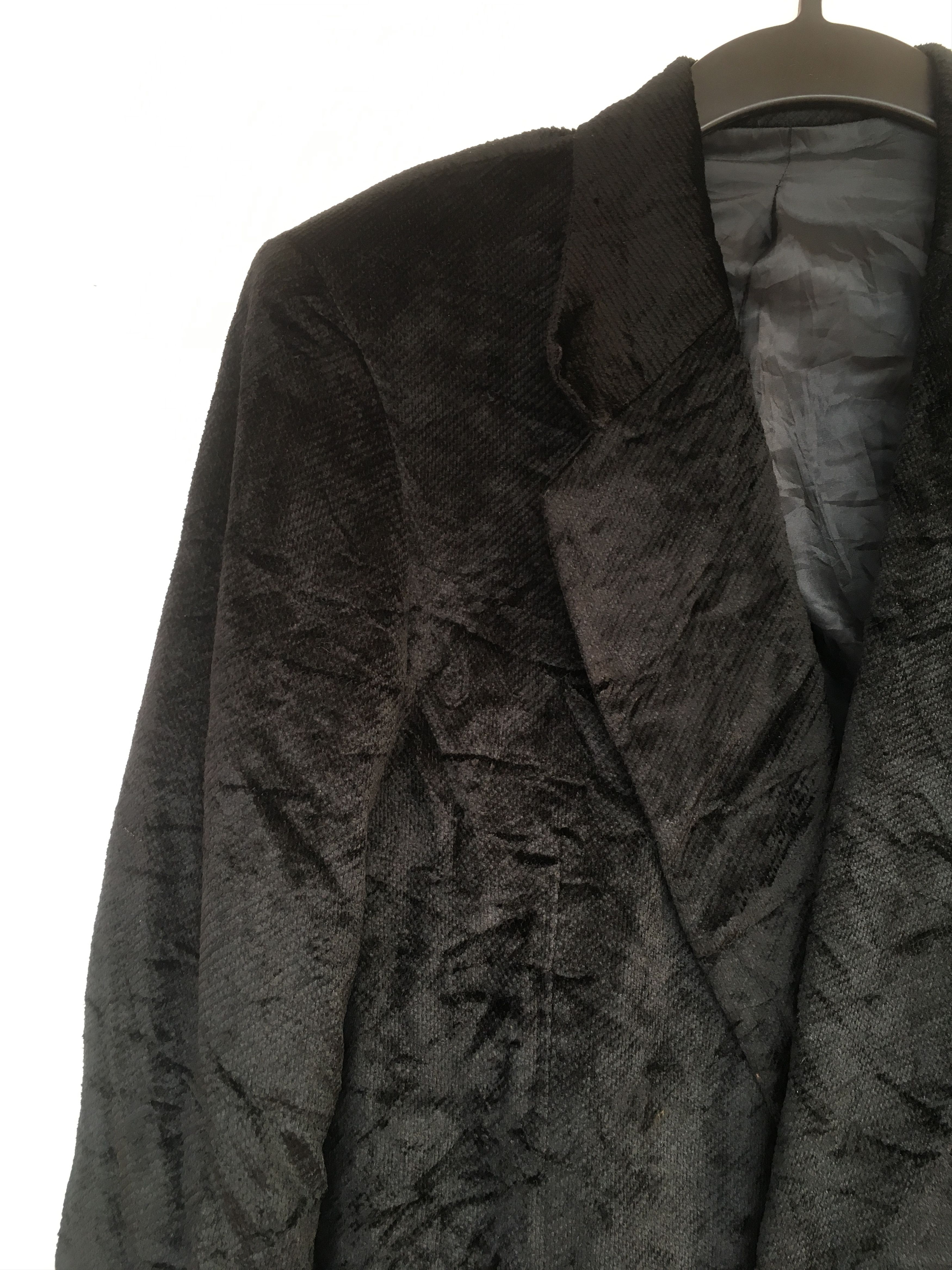 Lanvin black suede cotton Size 44R - 6 Thumbnail