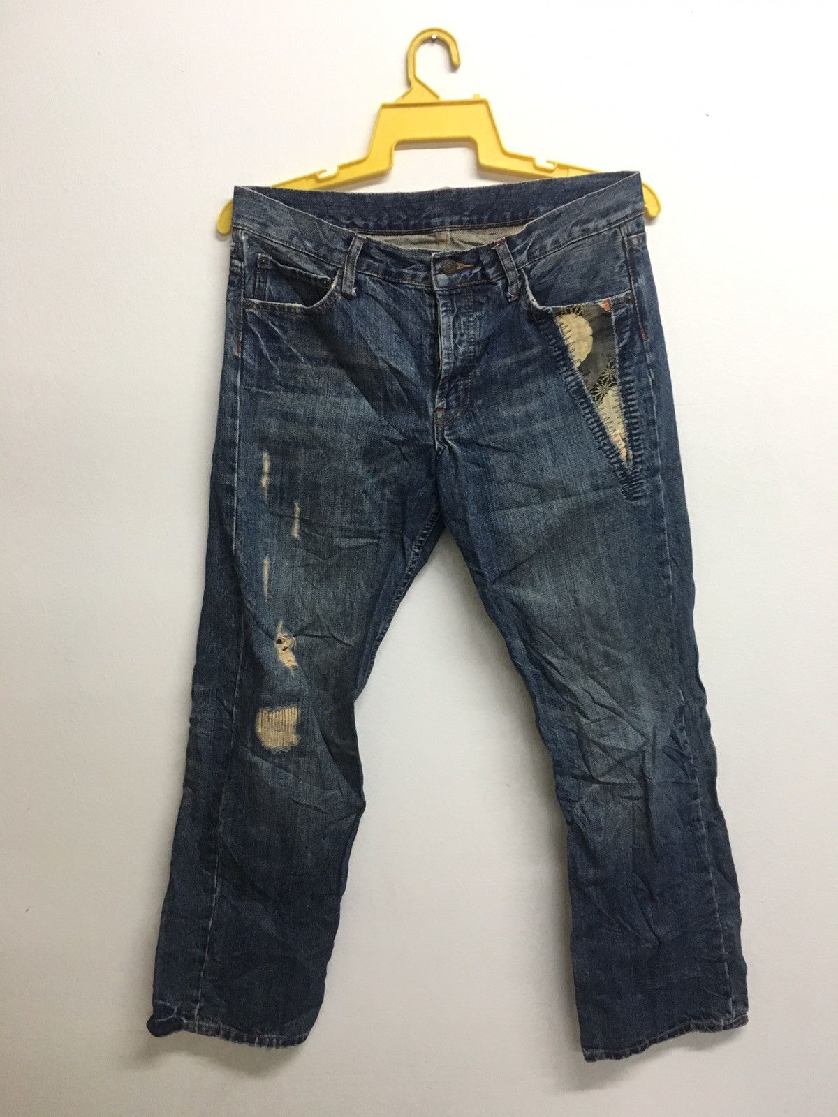 Japanese Brand japanese designer jeans Size US 32 / EU 48 - 1 Thumbnail