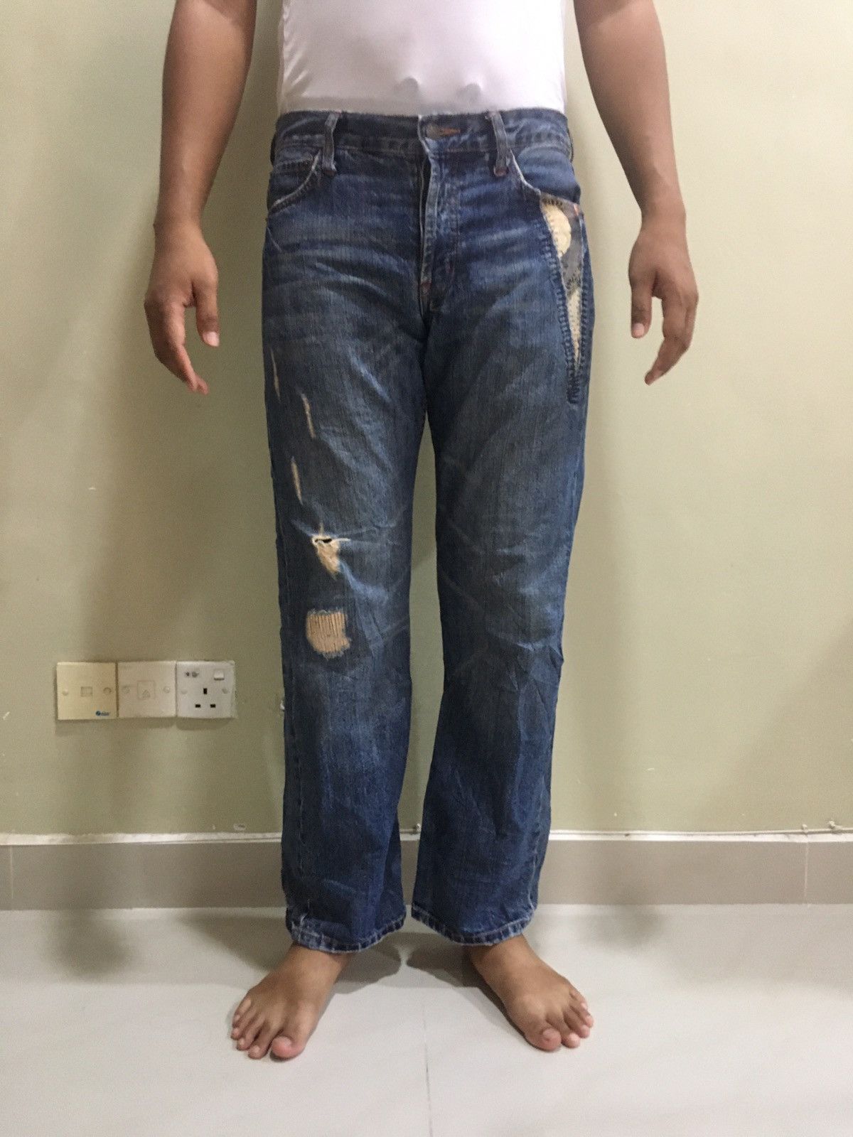 Japanese Brand japanese designer jeans Size US 32 / EU 48 - 9 Thumbnail