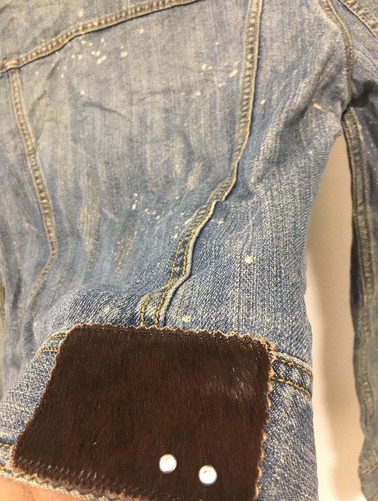 Japanese Brand glitter painted jacket Size M / US 6-8 / IT 42-44 - 4 Thumbnail