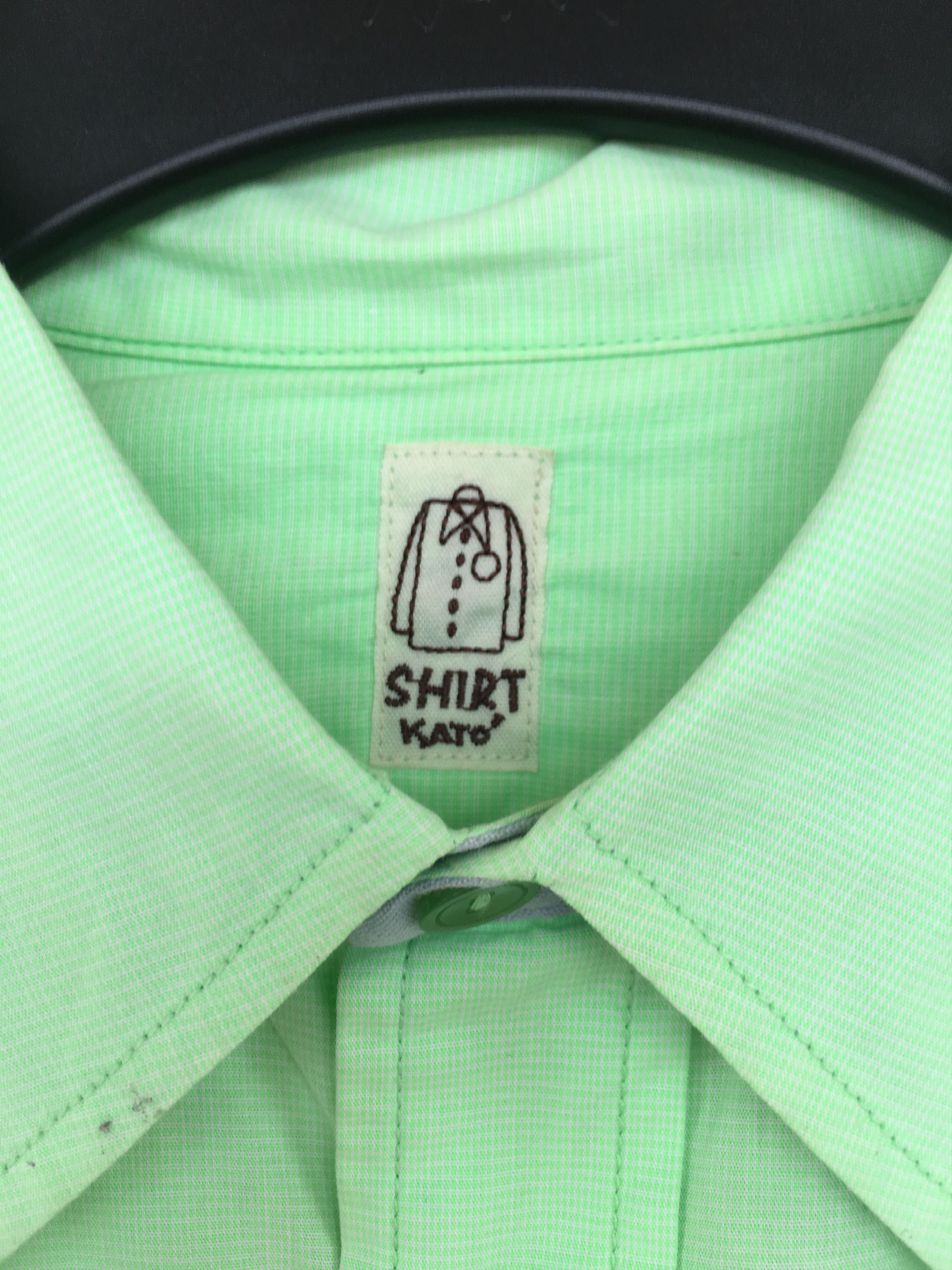 Hiroshi Kato lime neon pearl snap Size US M / EU 48-50 / 2 - 2 Thumbnail