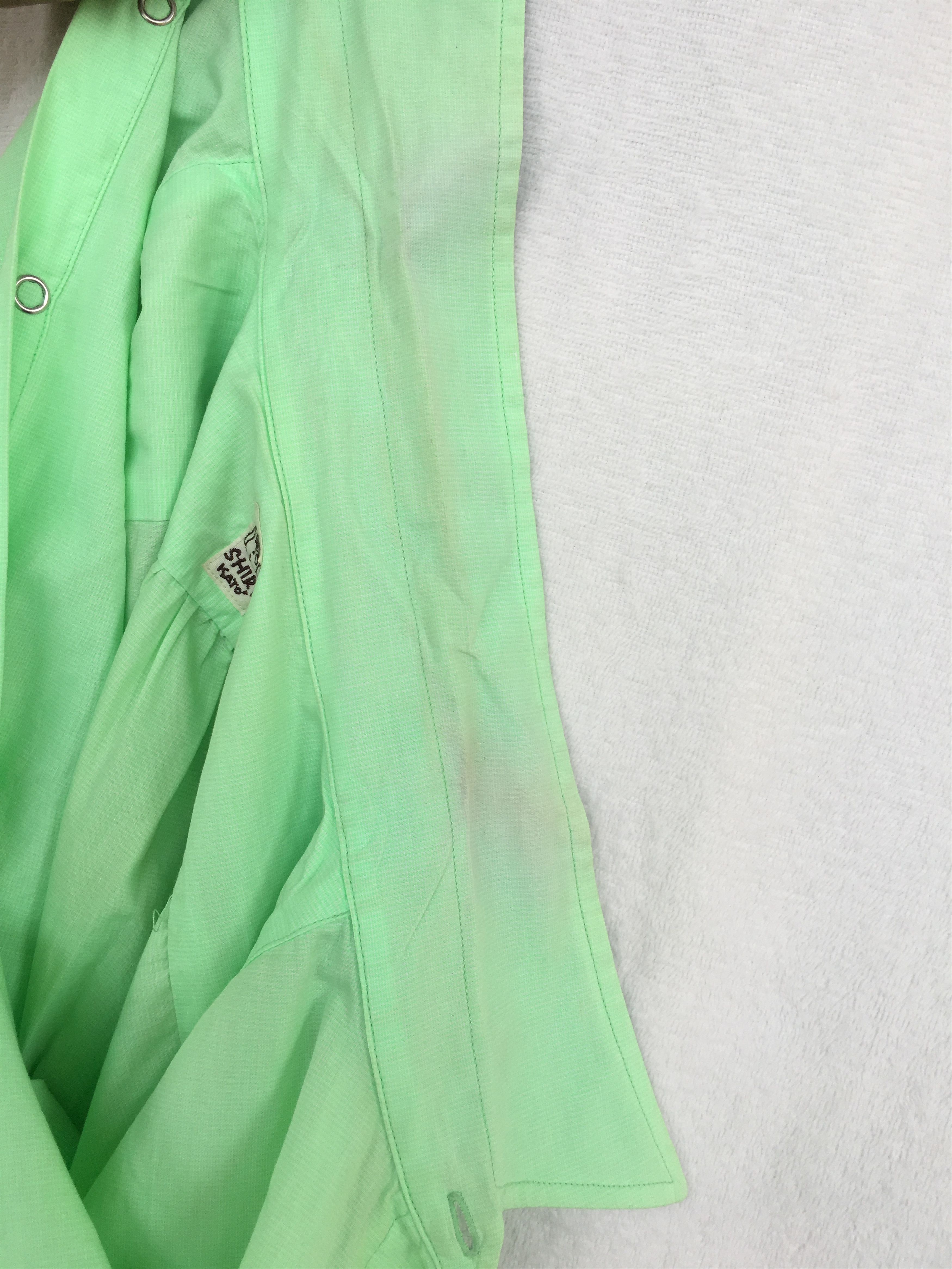 Hiroshi Kato lime neon pearl snap Size US M / EU 48-50 / 2 - 11 Thumbnail