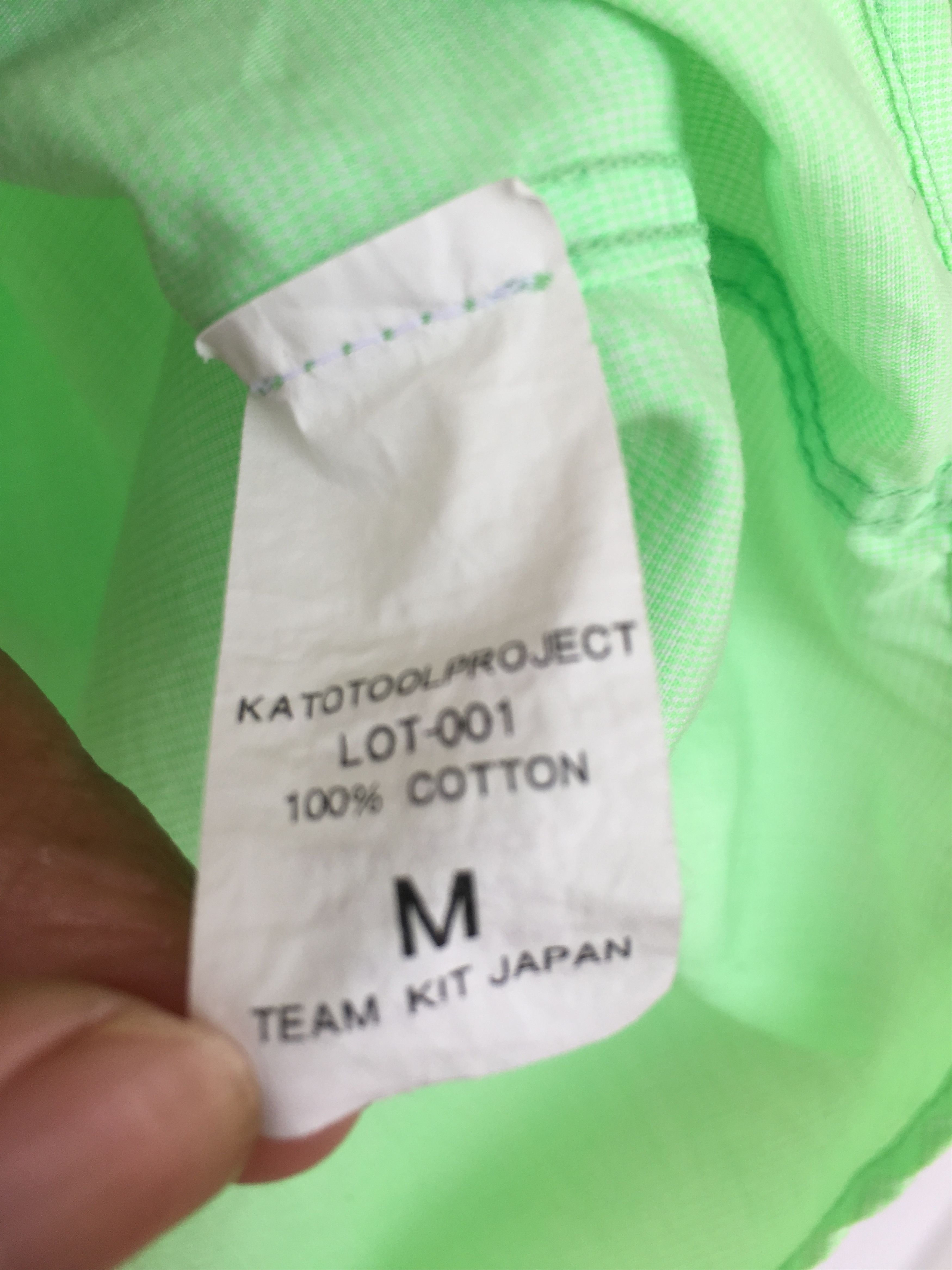 Hiroshi Kato lime neon pearl snap Size US M / EU 48-50 / 2 - 10 Thumbnail