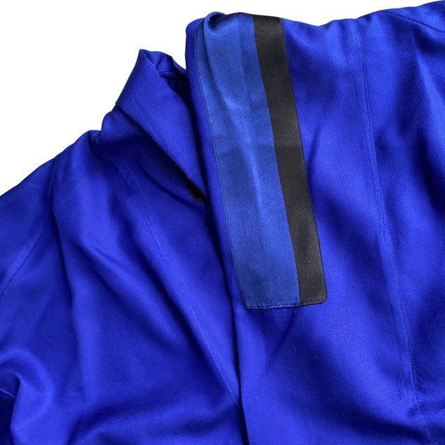 Haider Ackermann Haider Ackermann Oversize Blue Silk Kimono Shirt Size US XS / EU 42 / 0 - 2 Thumbnail