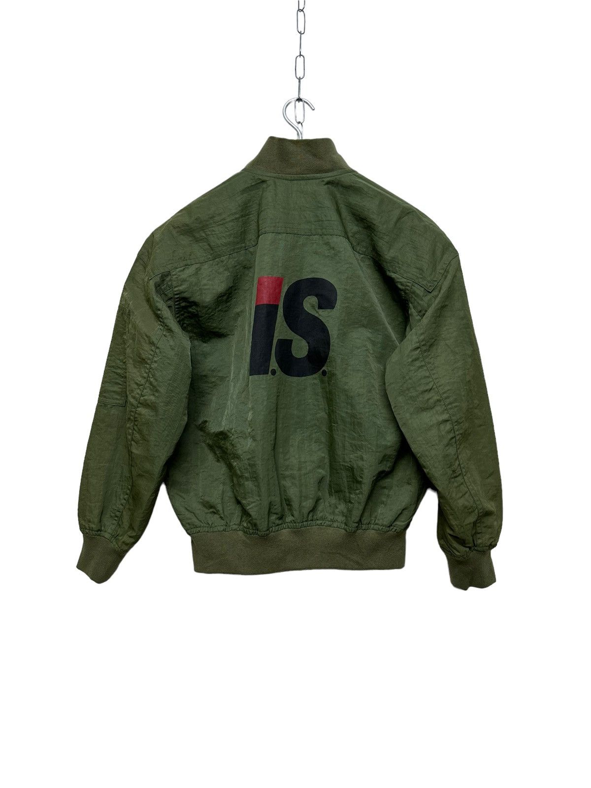 Issey Miyake Issey Miyake IS Bomber Jacket Big Logo Size US M / EU 48-50 / 2 - 1 Thumbnail