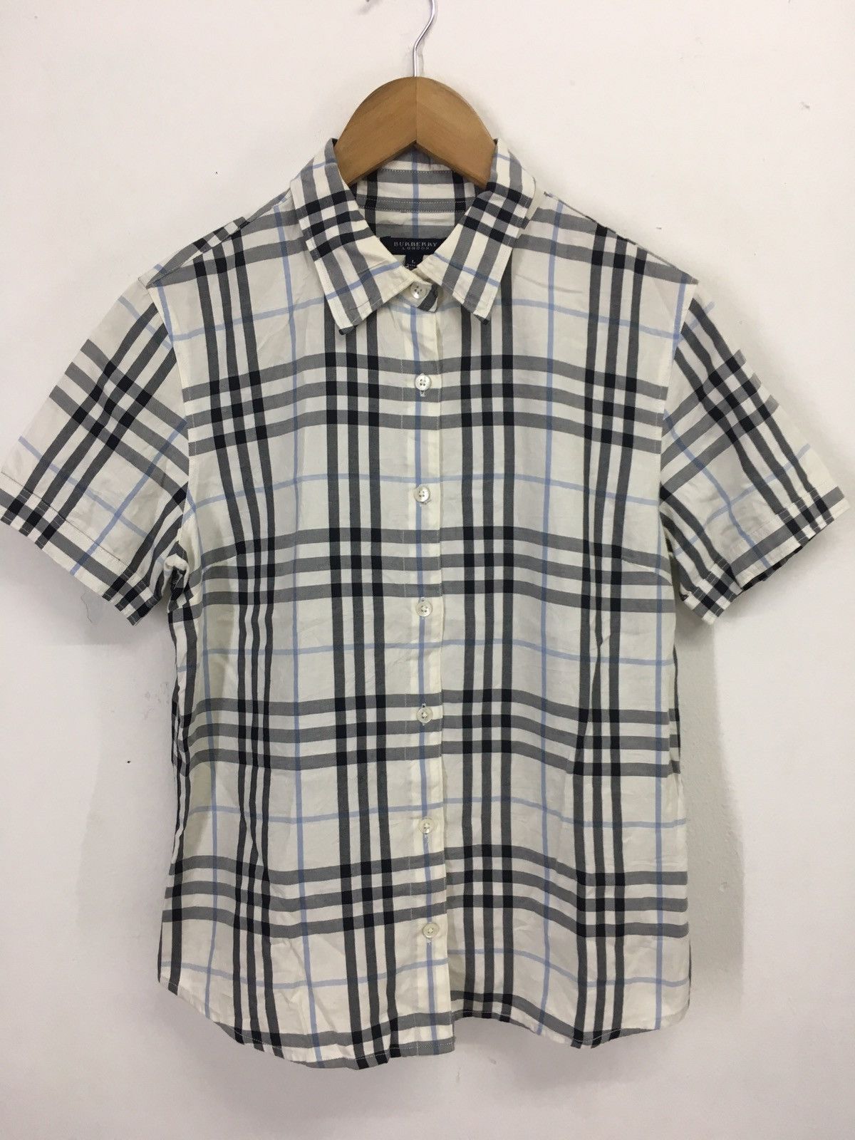 Burberry nova check short sleeve Size US L / EU 52-54 / 3 - 1 Thumbnail