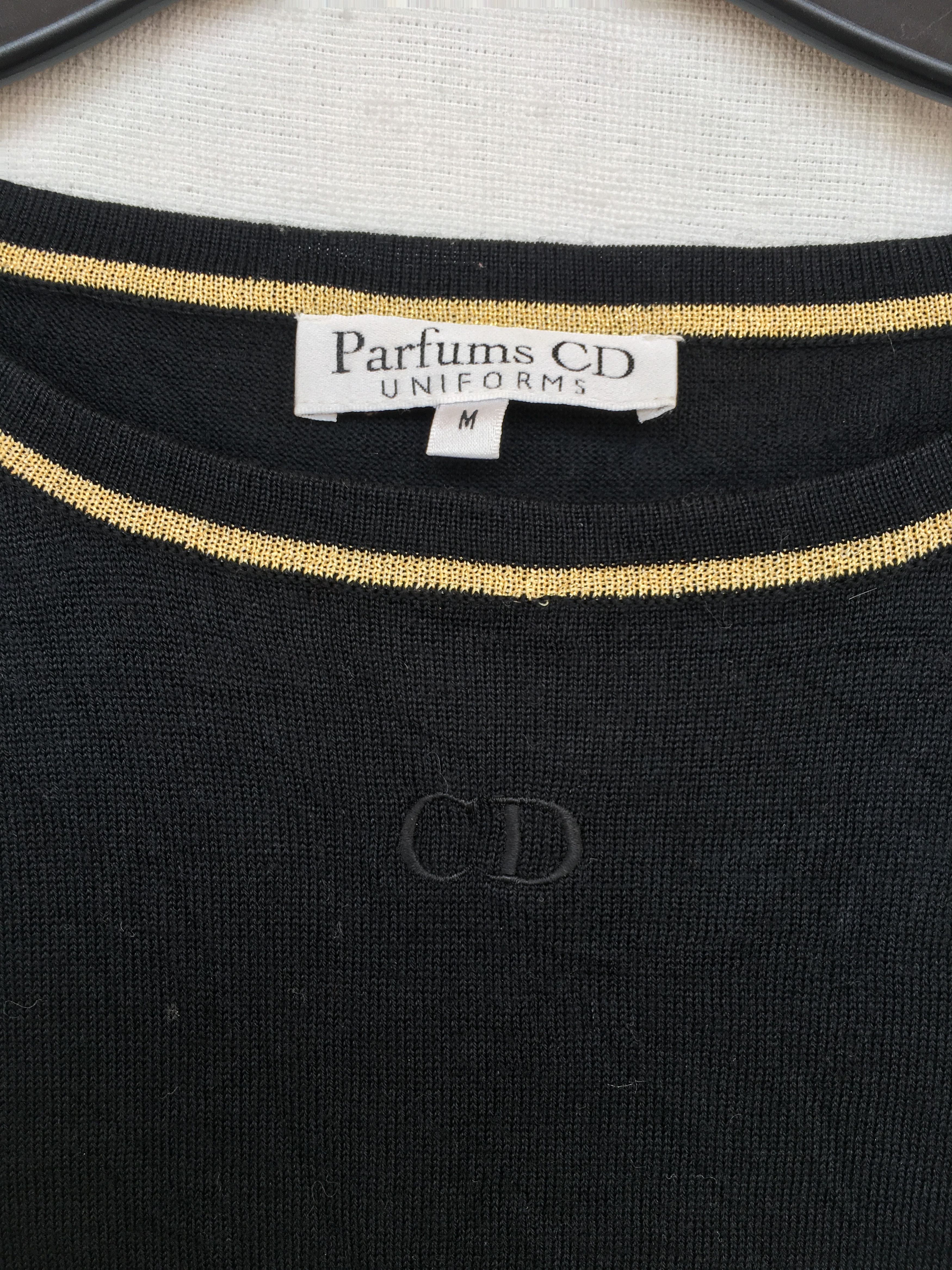 Christian Dior Monsieur parfums CD longsleeve Size M / US 6-8 / IT 42-44 - 2 Thumbnail