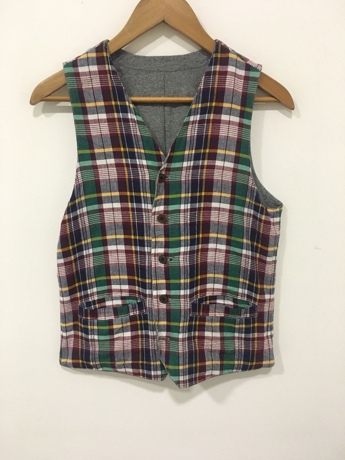 Japanese Brand vest reversible Size US M / EU 48-50 / 2 - 2 Thumbnail