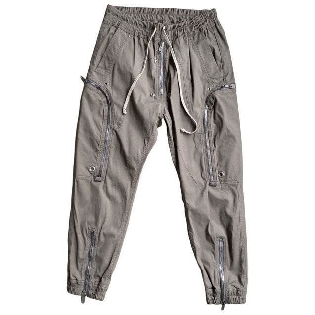 image of Rick Owens Ss20 Dust Bauhaus Zip Cargo Pants, Men's (Size 32)