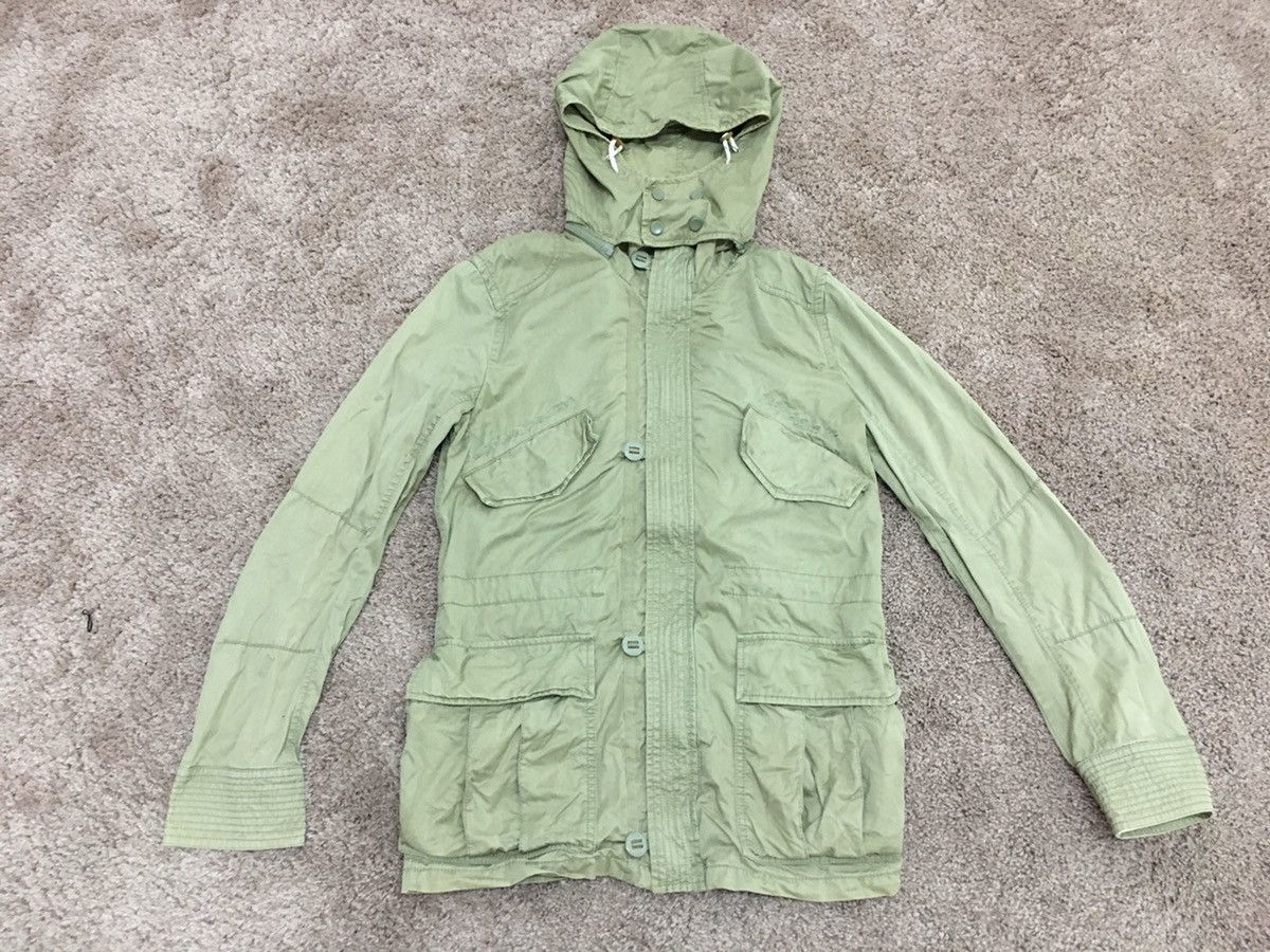 image of Diesel Parka Jacket in Fade To Grey, Women's (Size Small)
