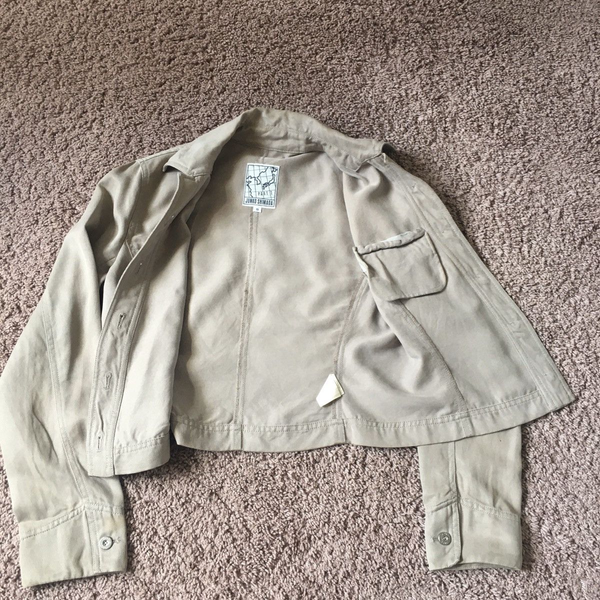 Vintage Junko Shimada Part 2 zipper jacket