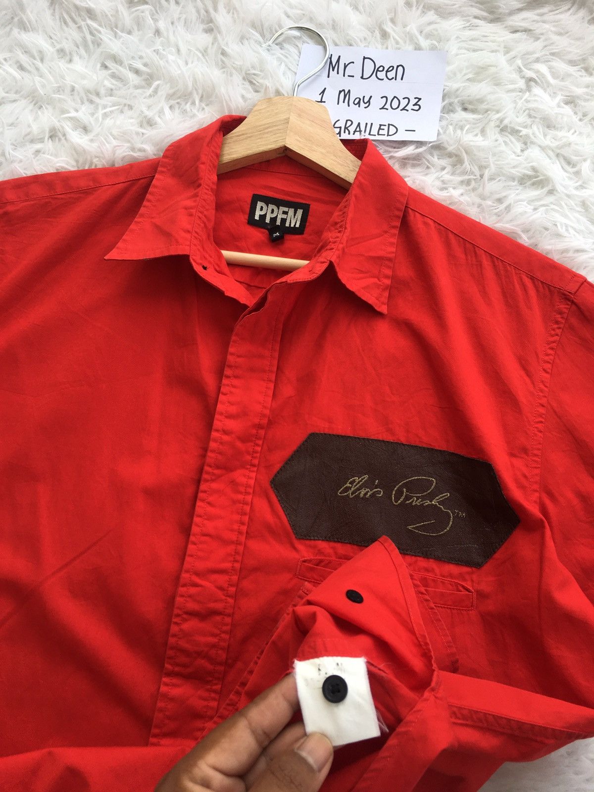 PPFM Rare PPFM x Elvis Presley Buttons Shirt Size US M / EU 48-50 / 2 - 8 Thumbnail